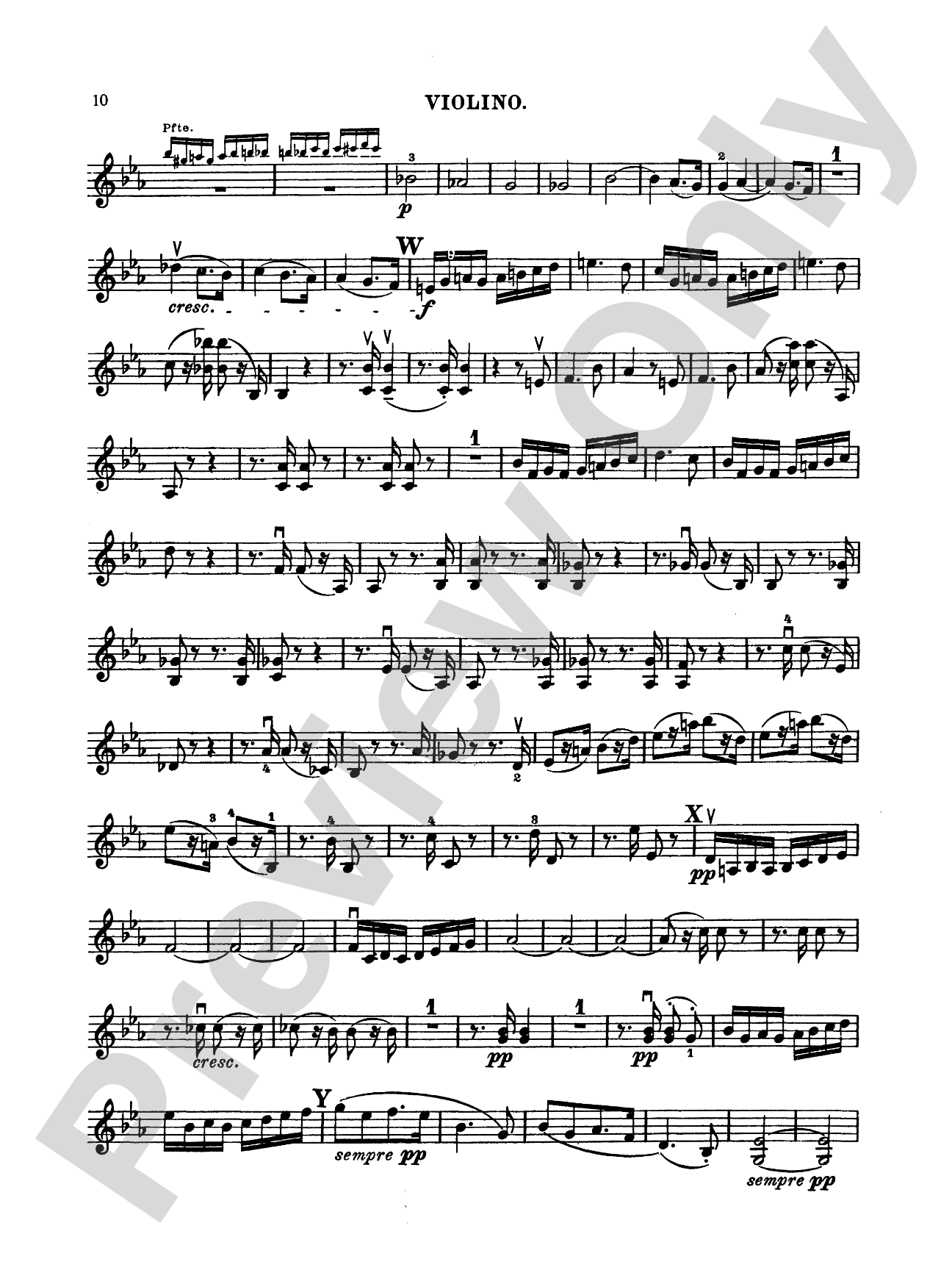 Beethoven: Trio No. 6, in E flat Major, Op. 70, No. 2 (for piano, violin, and cello): Chamber Trio Book