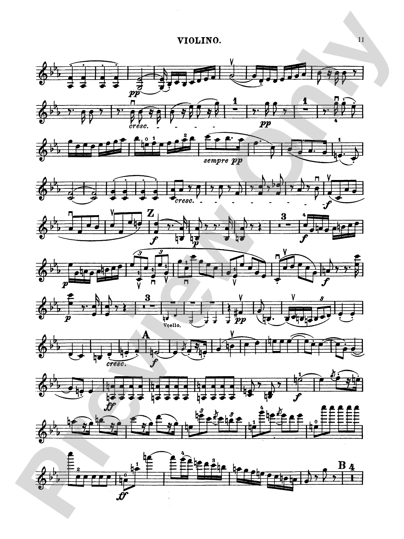Beethoven: Trio No. 6, in E flat Major, Op. 70, No. 2 (for piano, violin, and cello): Chamber Trio Book
