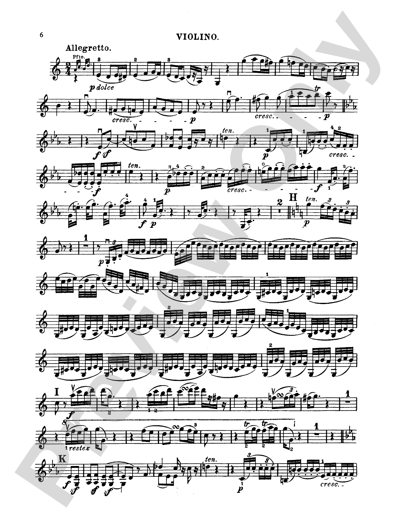 Beethoven: Trio No. 6, in E flat Major, Op. 70, No. 2 (for piano, violin, and cello): Chamber Trio Book