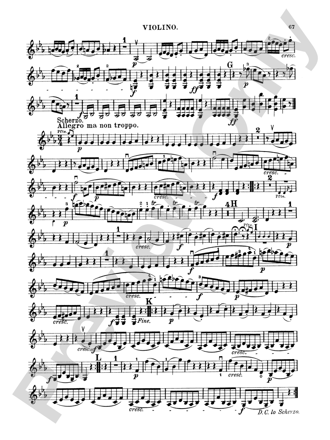 Beethoven: Trio No. 9, in E flat Major (for piano, violin, and cello): Chamber Trio