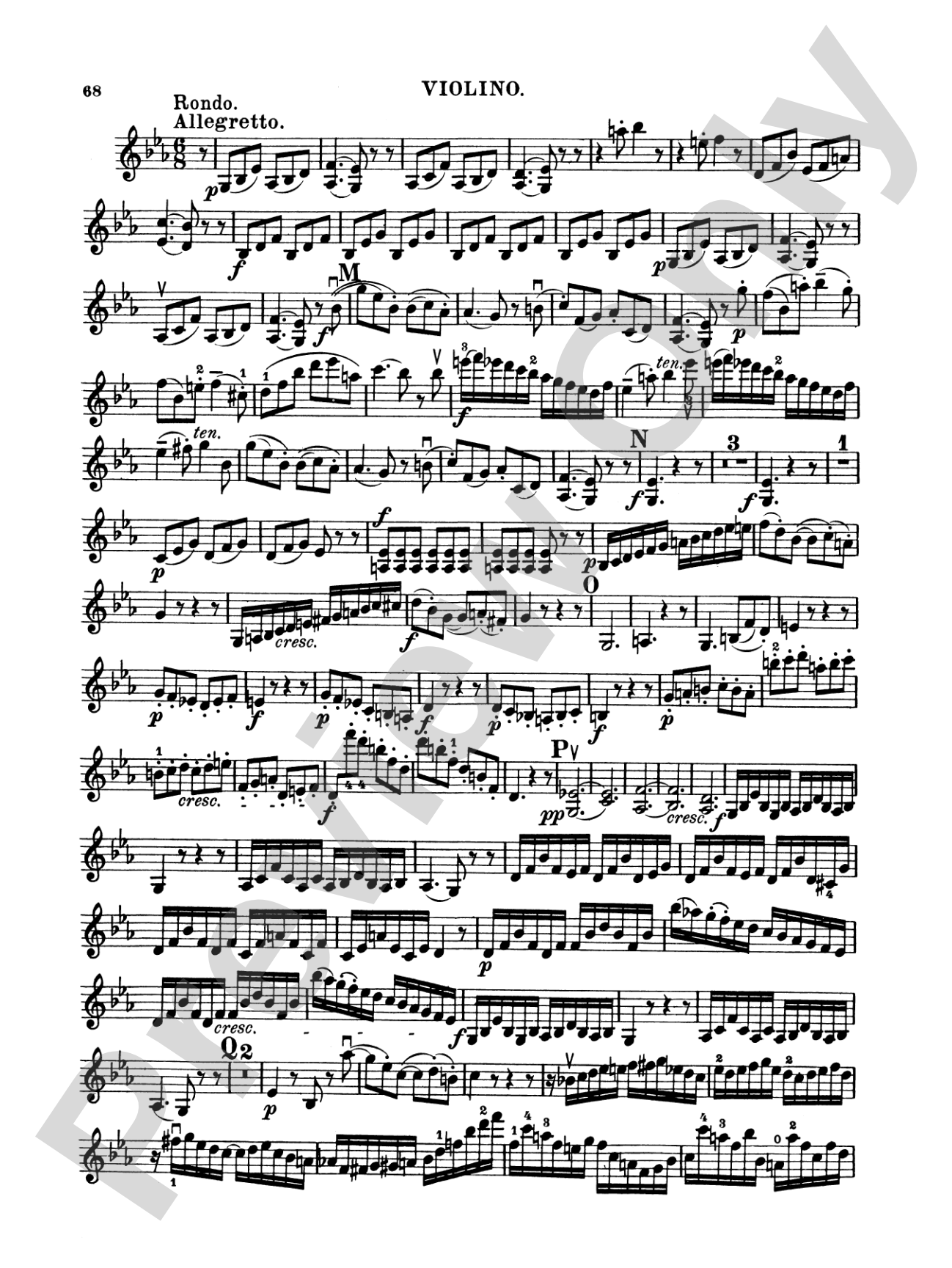 Beethoven: Trio No. 9, in E flat Major (for piano, violin, and cello): Chamber Trio
