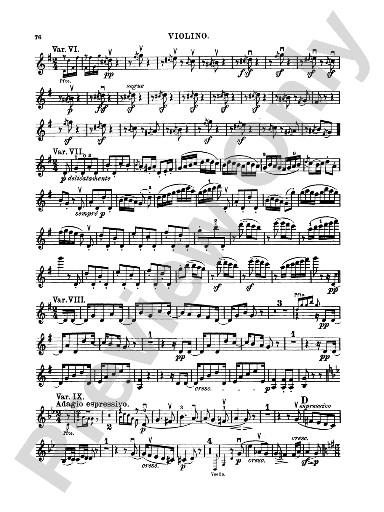 Beethoven: Trio No. 11, Op. 121a, in G Major (for piano, violin, and cello): Chamber Trio Book