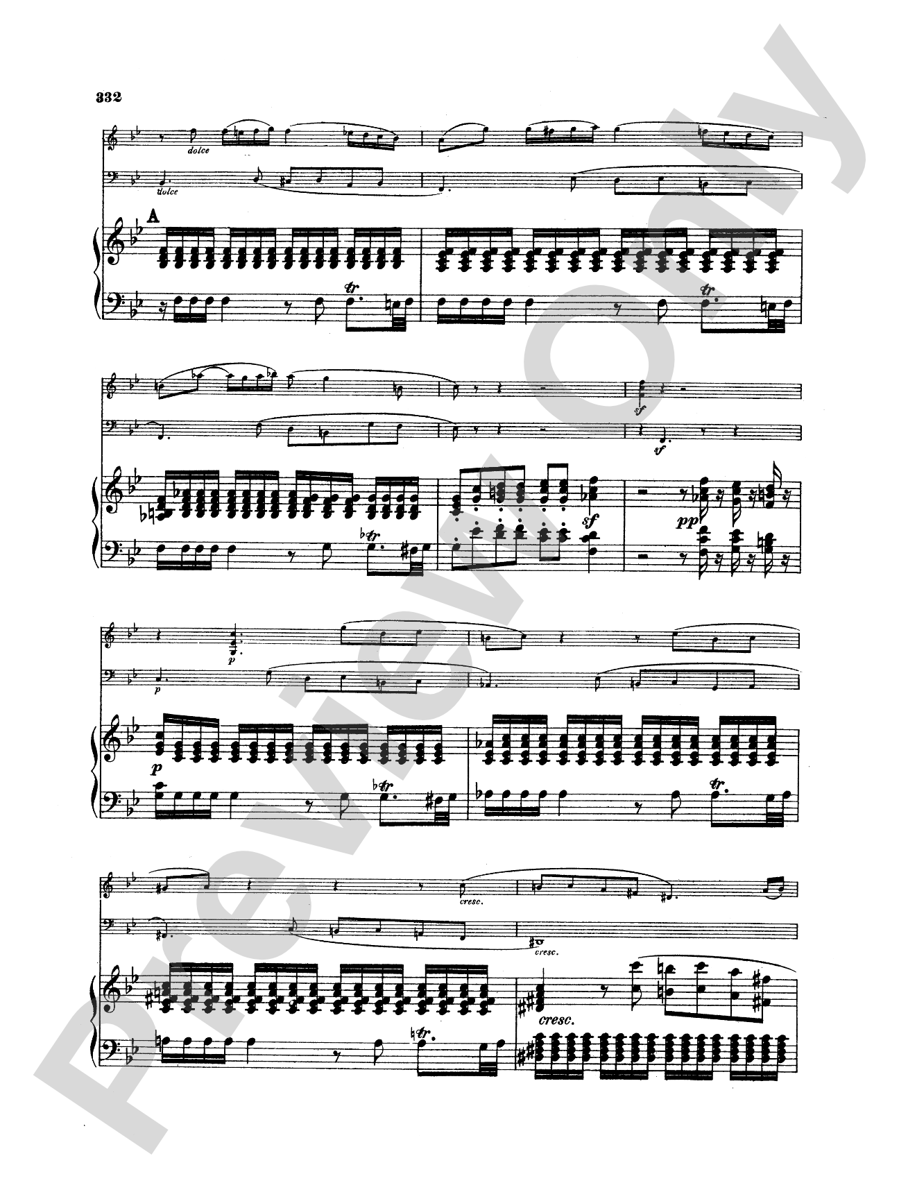 Beethoven: Trio No. 11, Op. 121a, in G Major (for piano, violin, and cello)