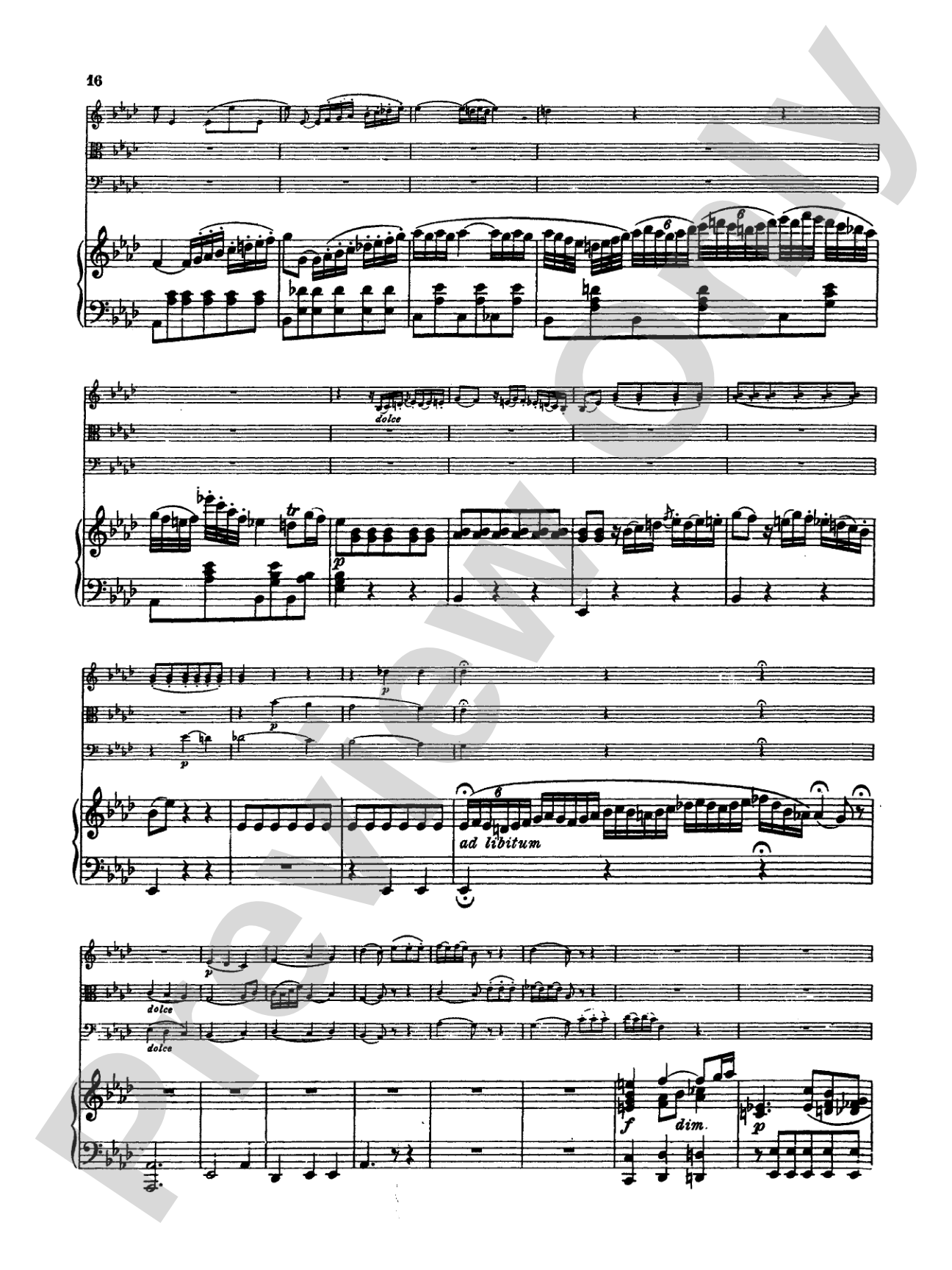 Mendelssohn: Piano Quartet No. 1 in C Minor, Op. 1: Chamber Quartet Book