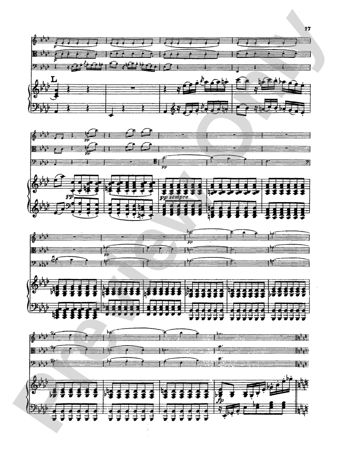 Mendelssohn: Piano Quartet No. 1 in C Minor, Op. 1: Chamber Quartet Book