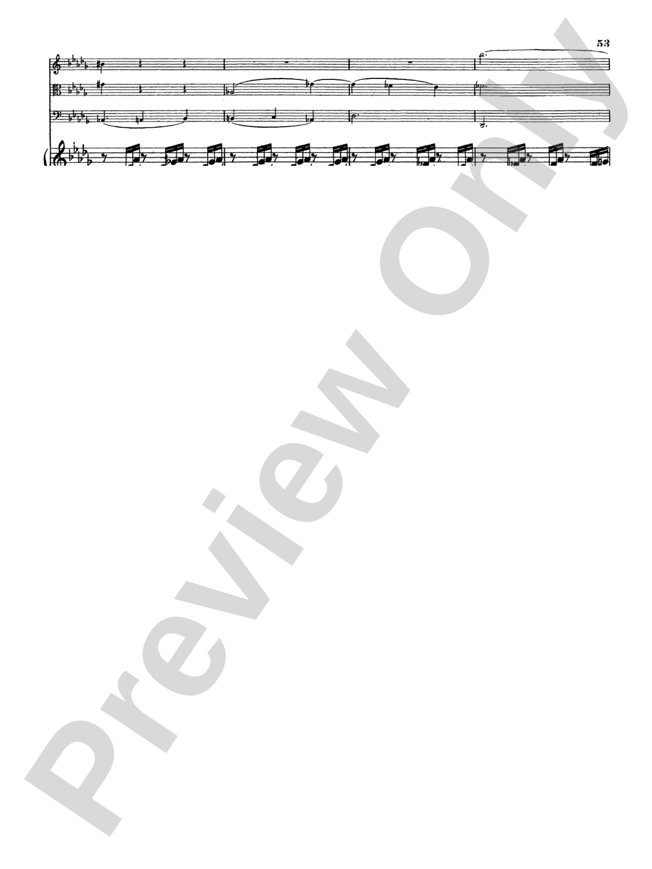 Mendelssohn: Piano Quartet No. 2 in F Minor, Op. 2: Chamber Quartet Book
