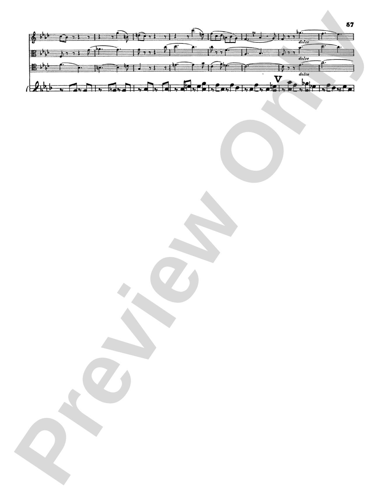 Mendelssohn: Piano Quartet No. 2 in F Minor, Op. 2: Chamber Quartet Book