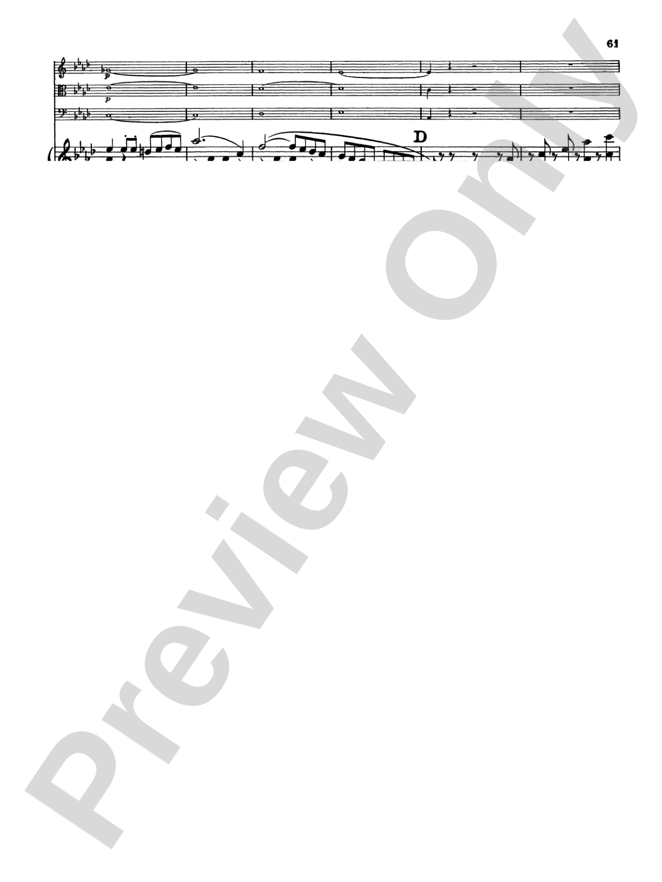 Mendelssohn: Piano Quartet No. 2 in F Minor, Op. 2: Chamber Quartet Book