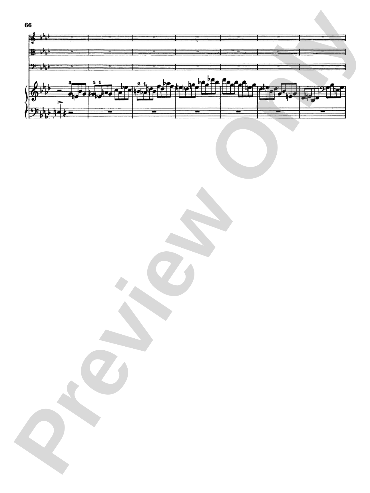 Mendelssohn: Piano Quartet No. 2 in F Minor, Op. 2: Chamber Quartet Book