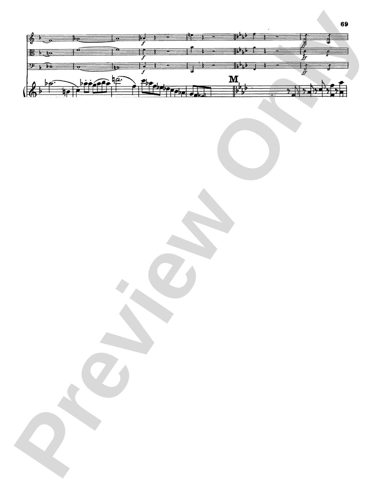 Mendelssohn: Piano Quartet No. 2 in F Minor, Op. 2: Chamber Quartet Book