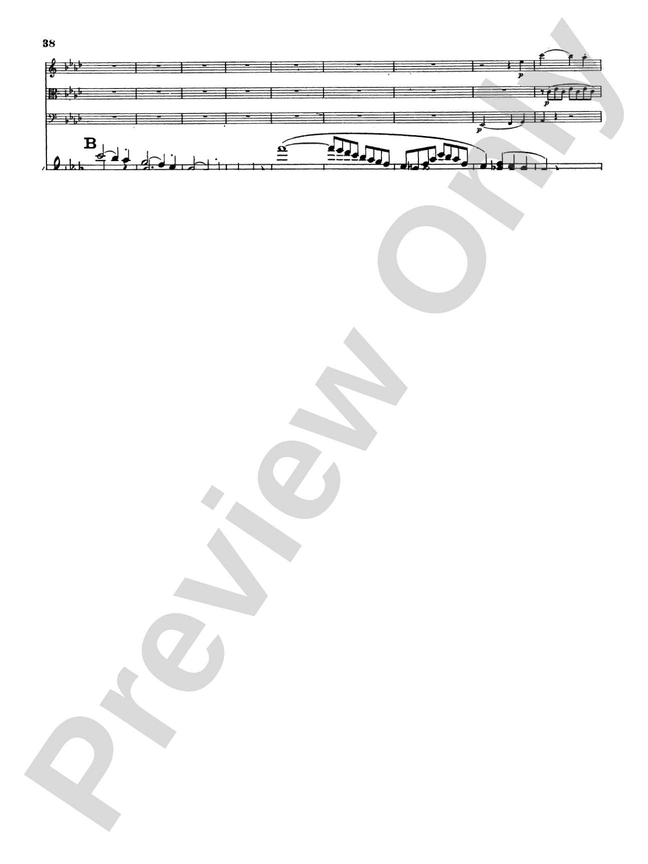 Mendelssohn: Piano Quartet No. 2 in F Minor, Op. 2: Chamber Quartet Book