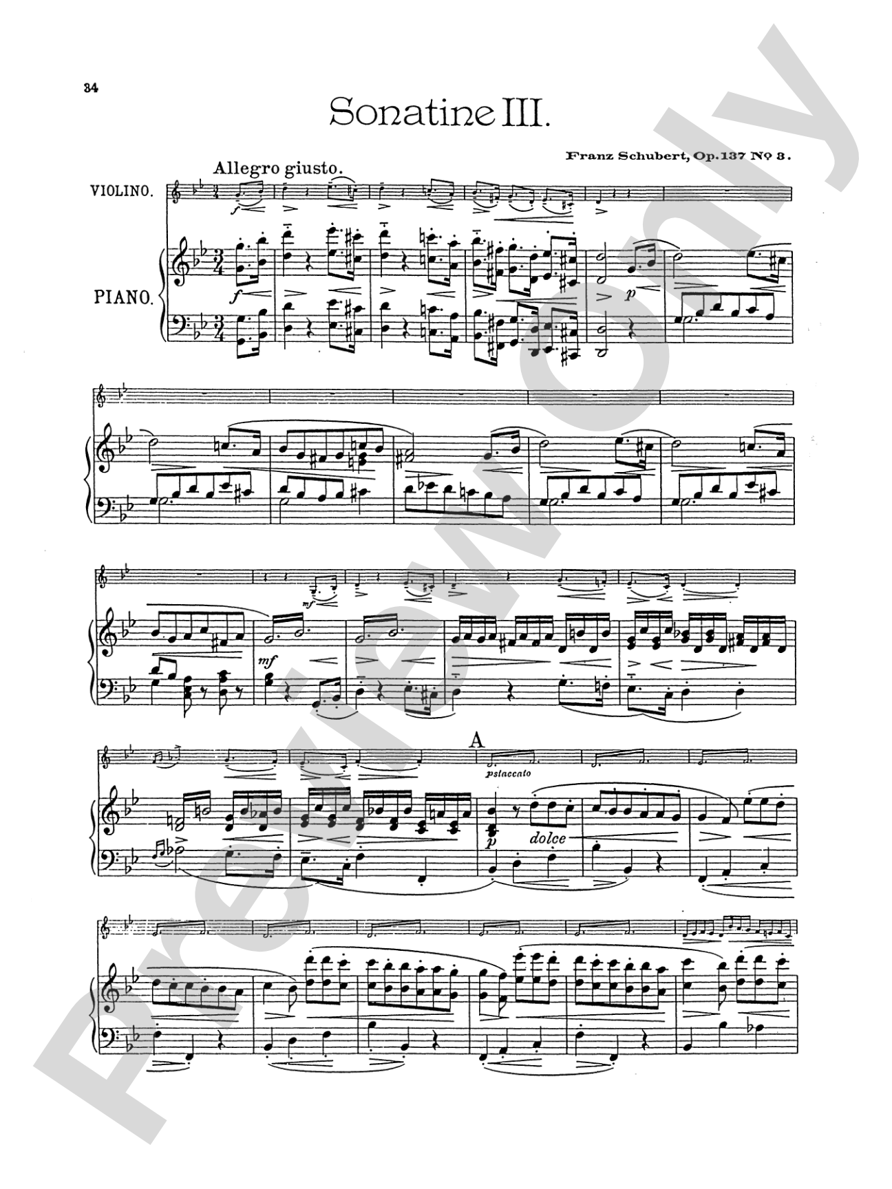 Schubert: Three Sonatas, Op. 137