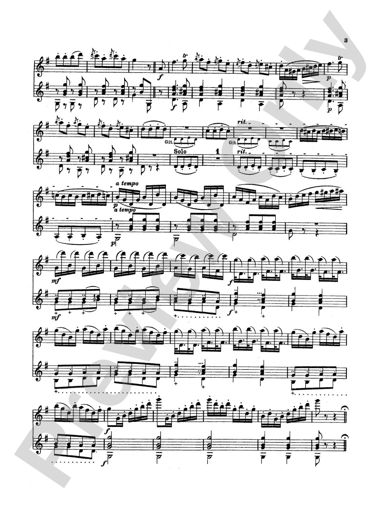 Furstenau: Twelve Original Compositions, Op. 34: Guitar Book