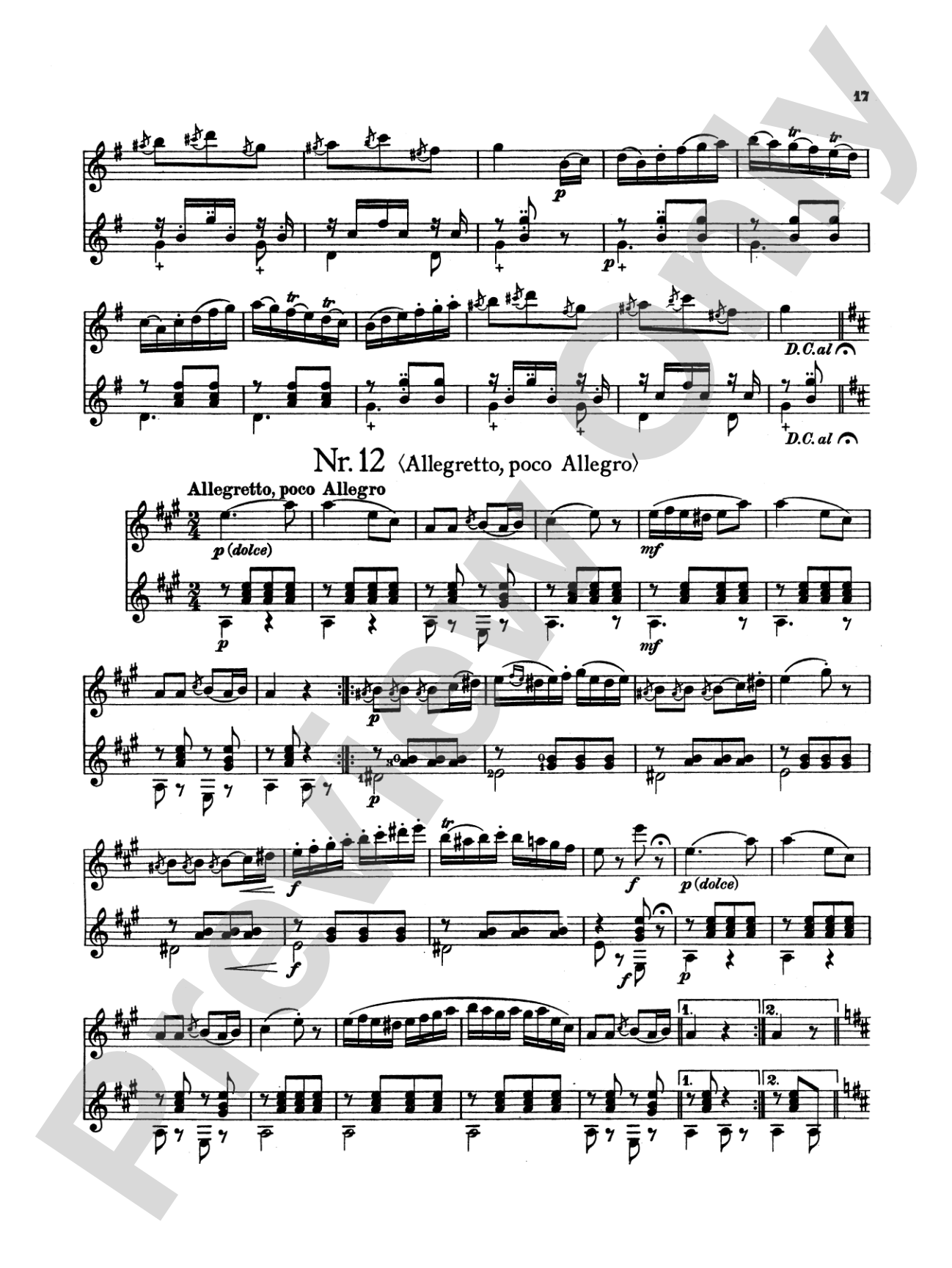 Furstenau: Twelve Original Compositions, Op. 34