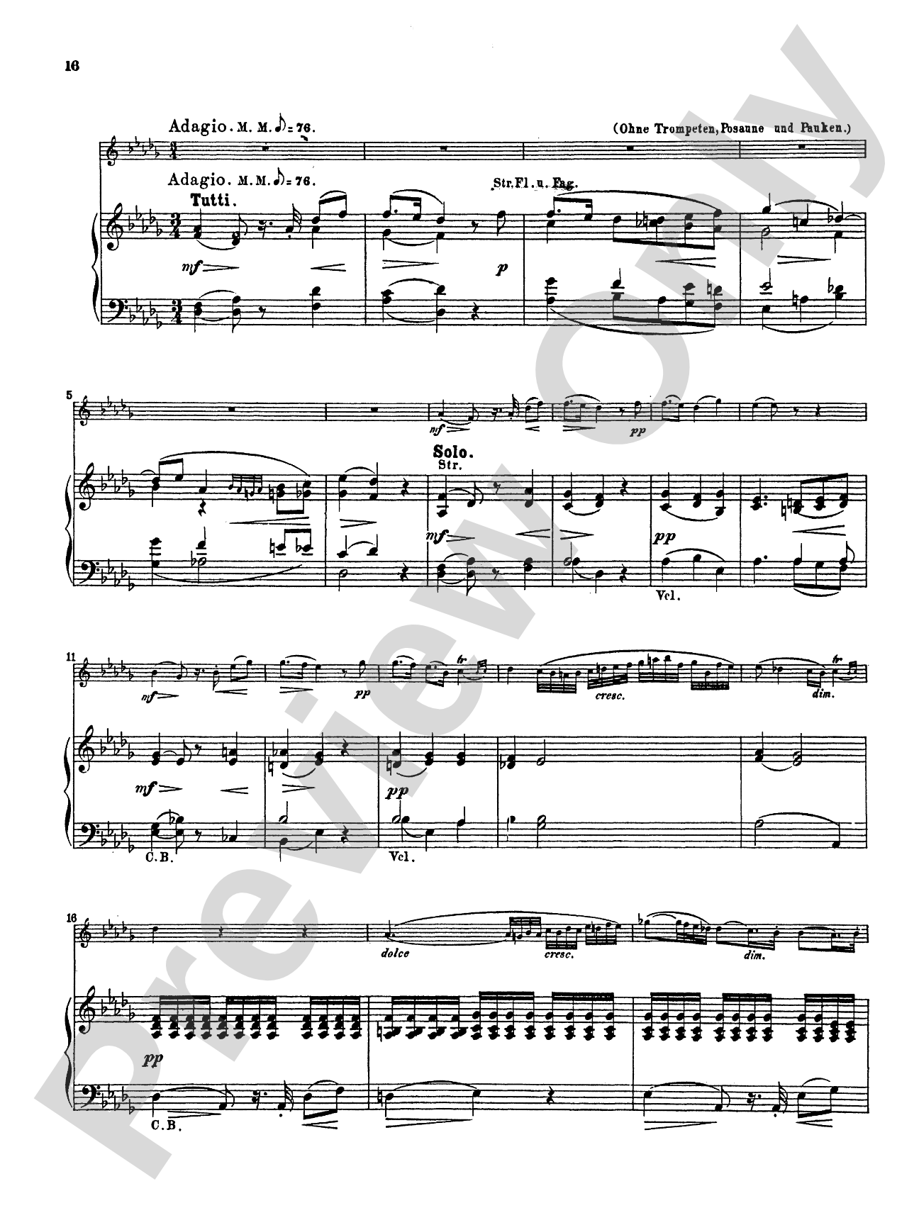 Spohr: Concerto No. 3: Clarinet Part(s)