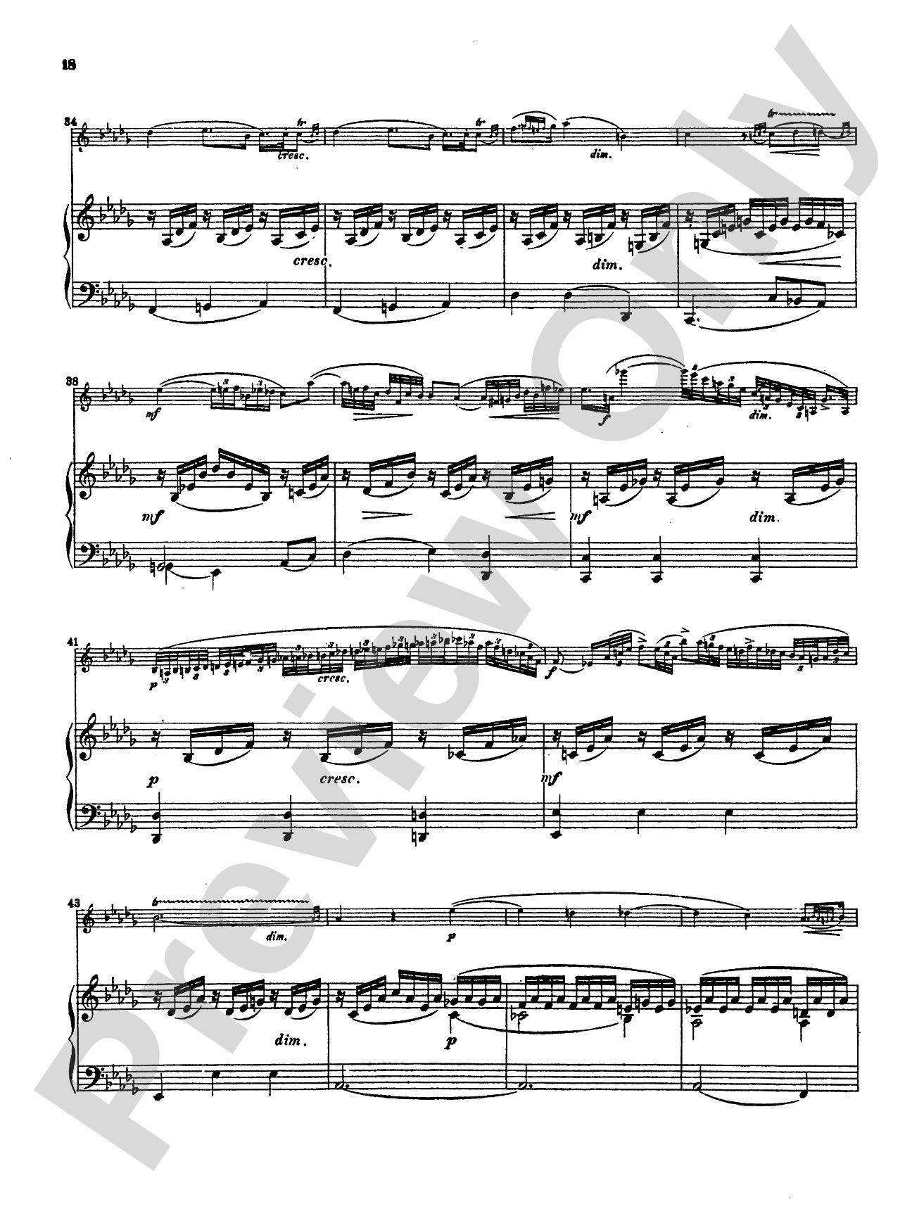 Spohr: Concerto No. 3: Clarinet Part(s)