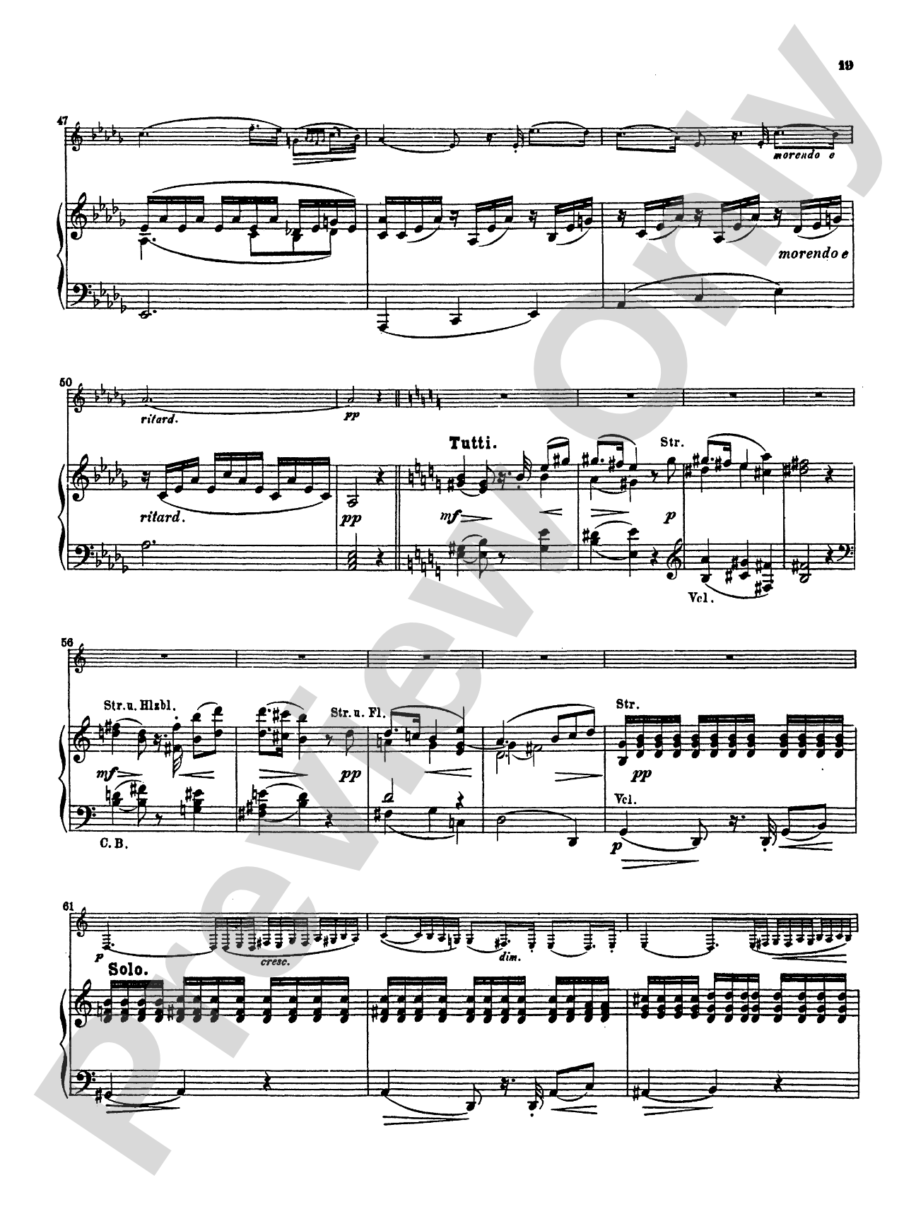 Spohr: Concerto No. 3: Clarinet Part(s)