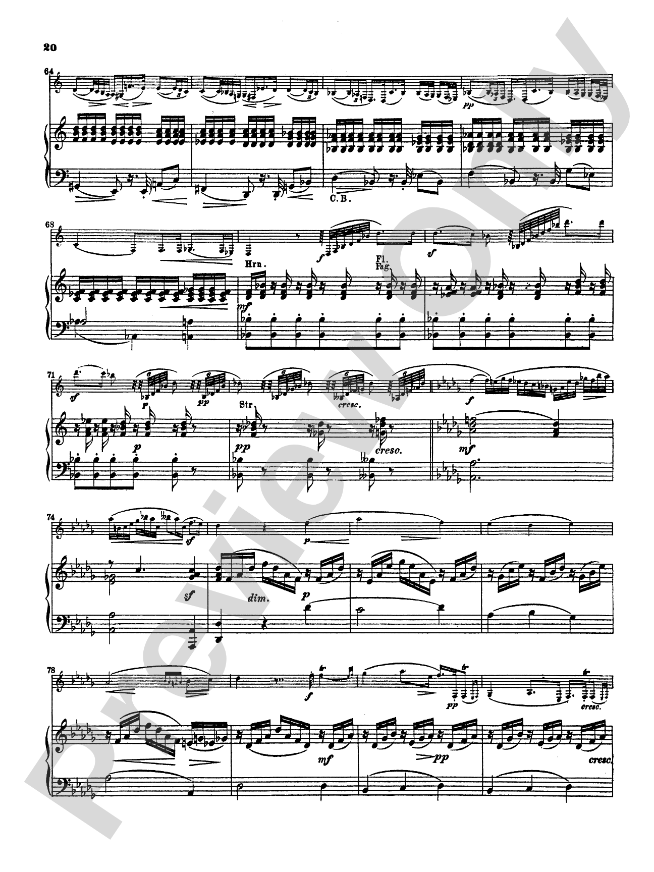 Spohr: Concerto No. 3: Clarinet Part(s)