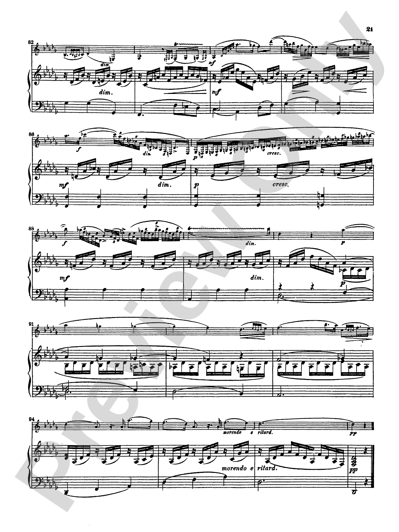 Spohr: Concerto No. 3: Clarinet Part(s)
