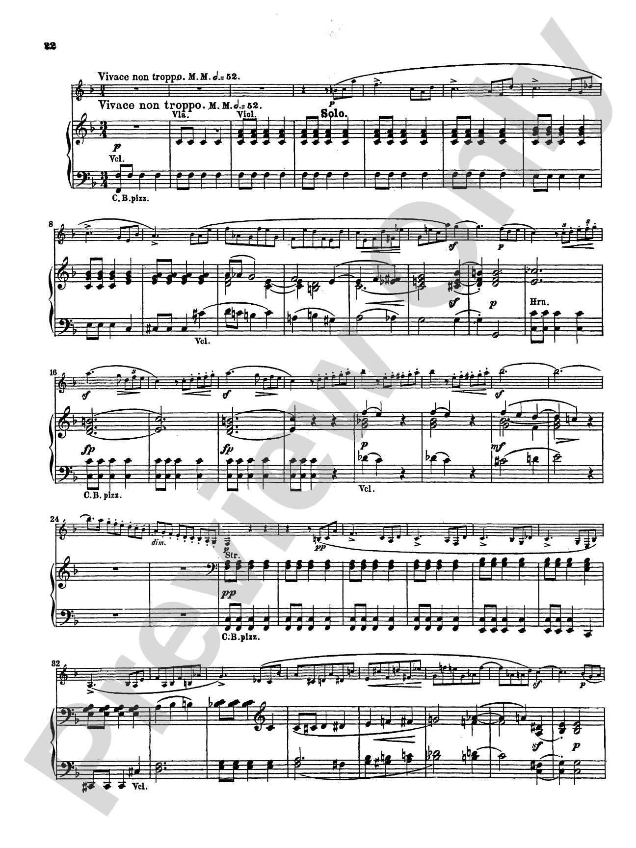 Spohr: Concerto No. 3: Clarinet Part(s)
