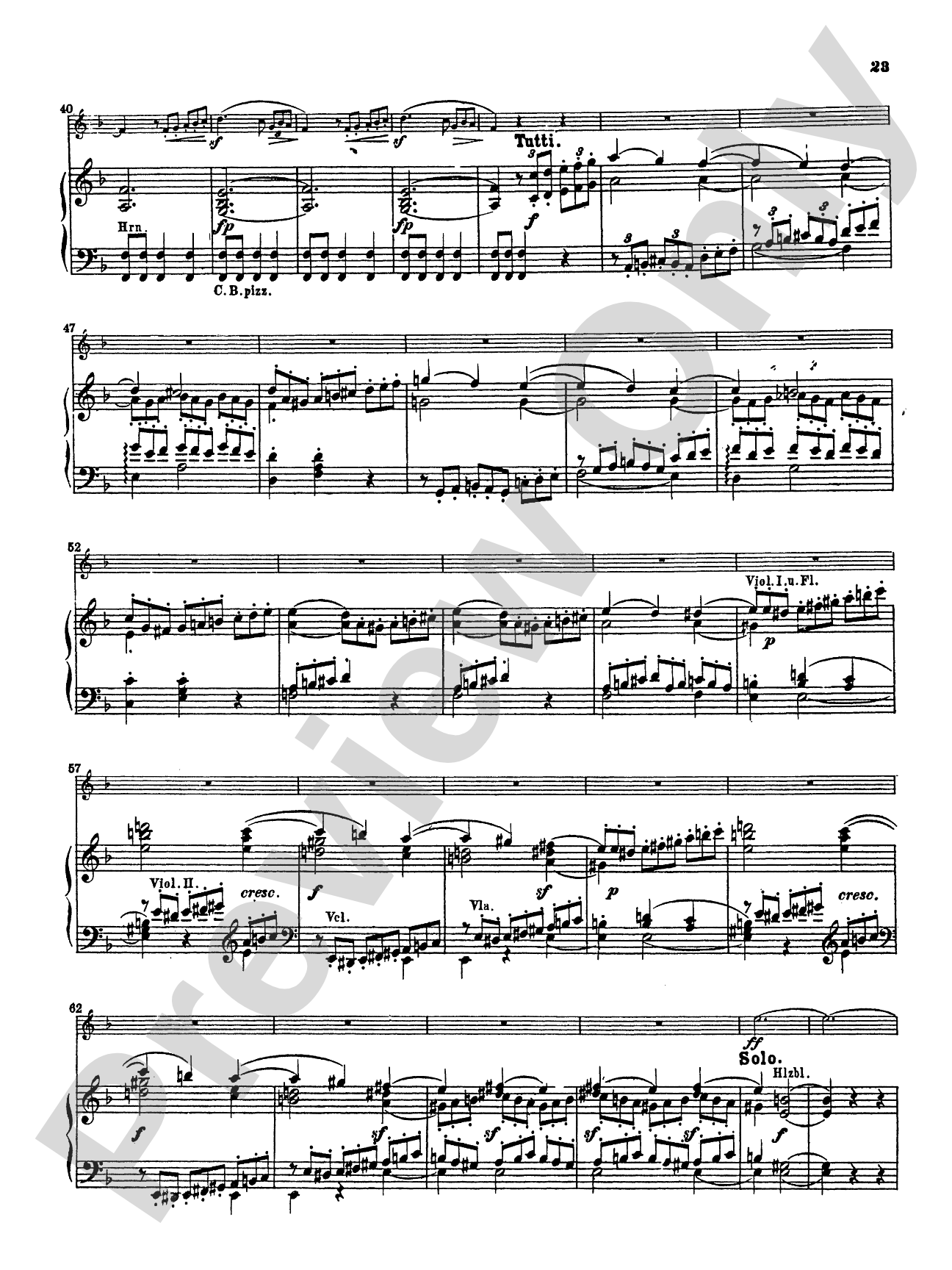 Spohr: Concerto No. 3: Clarinet Part(s)