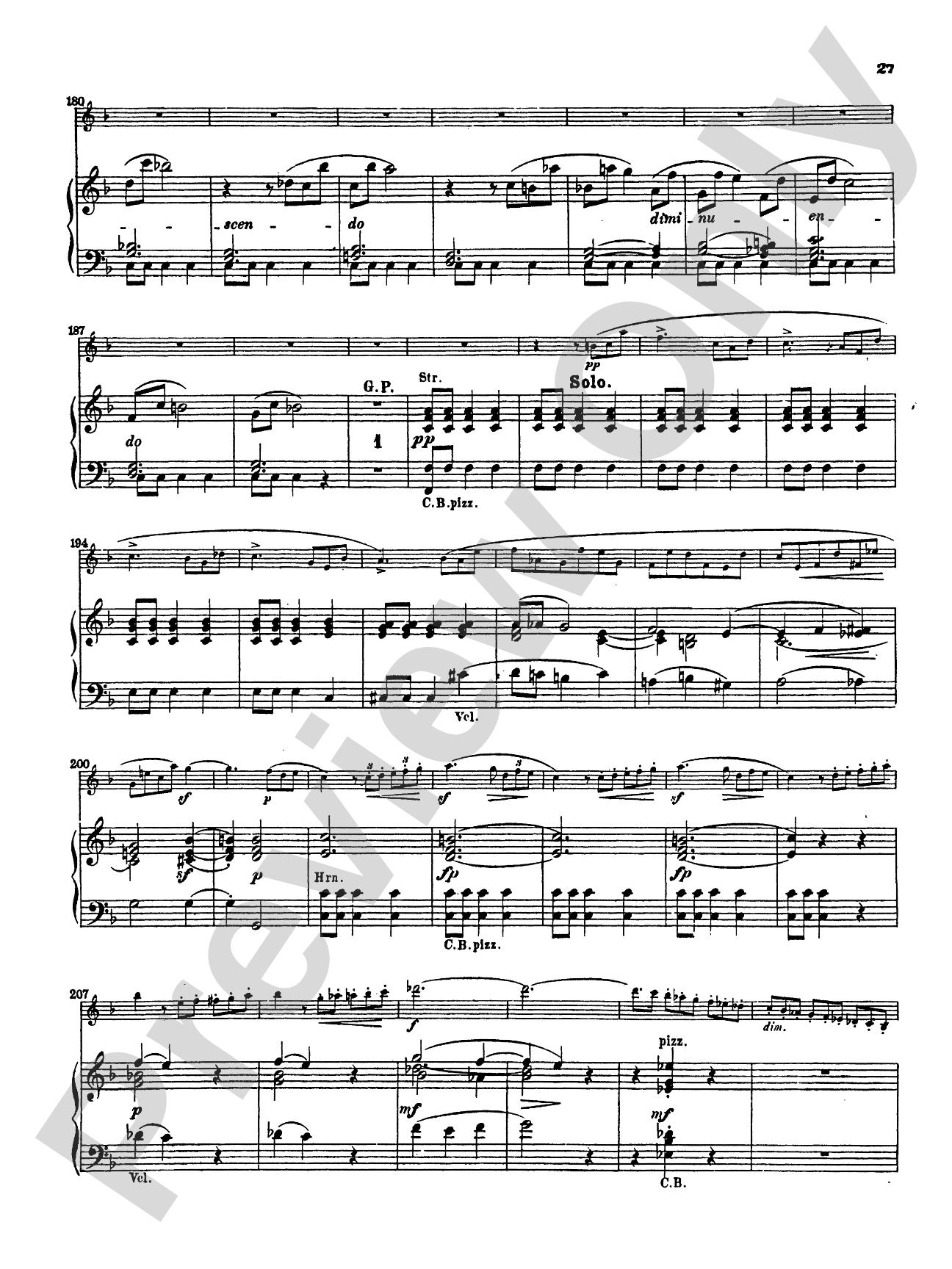 Spohr: Concerto No. 3: Clarinet Part(s)