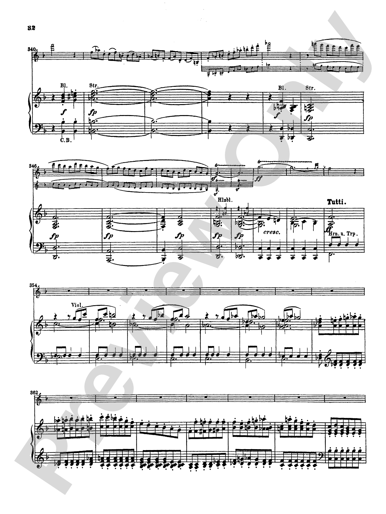 Spohr: Concerto No. 3: Clarinet Part(s)