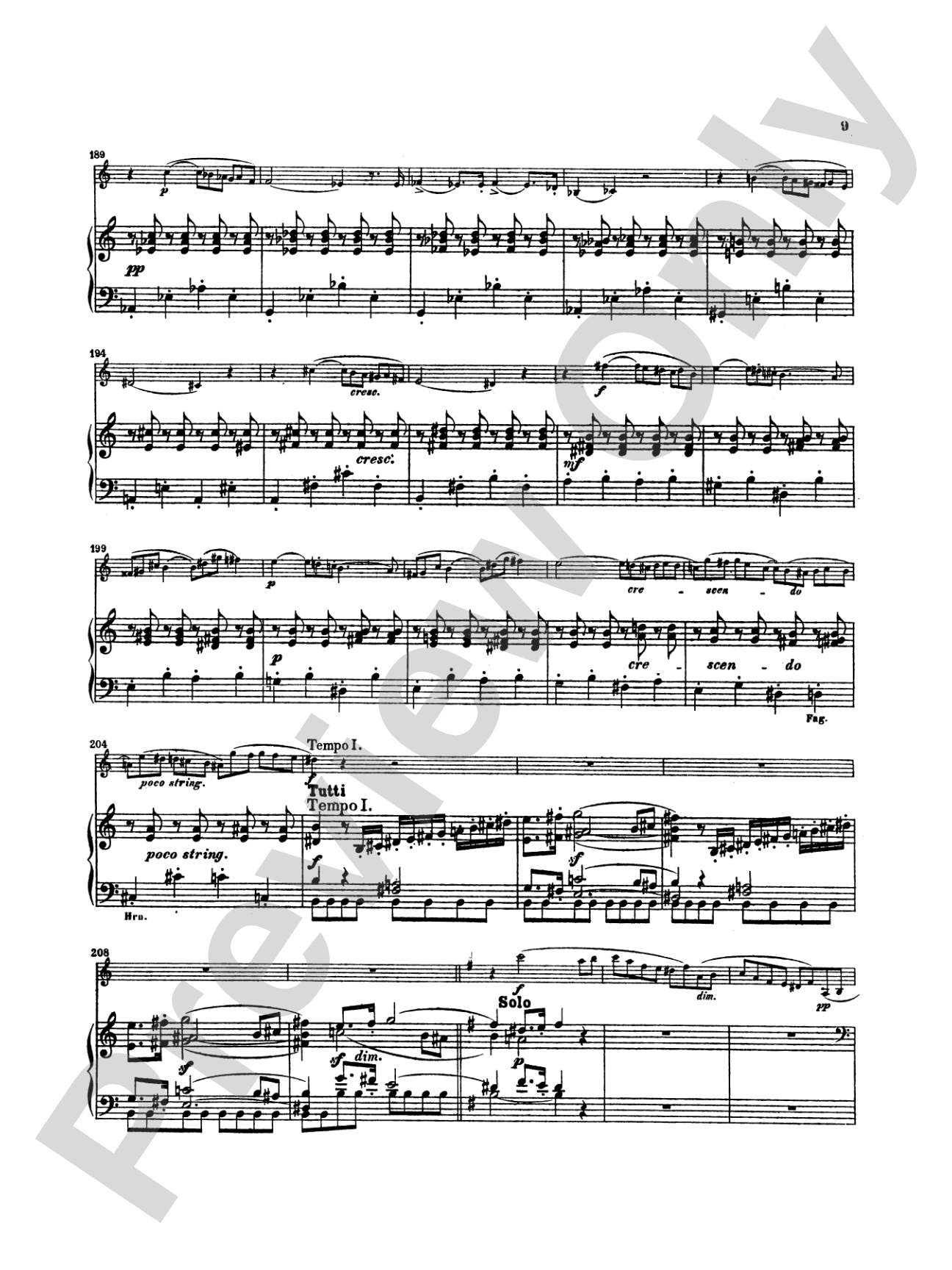 Spohr: Concerto No. 4 in E Minor: Clarinet Part(s)