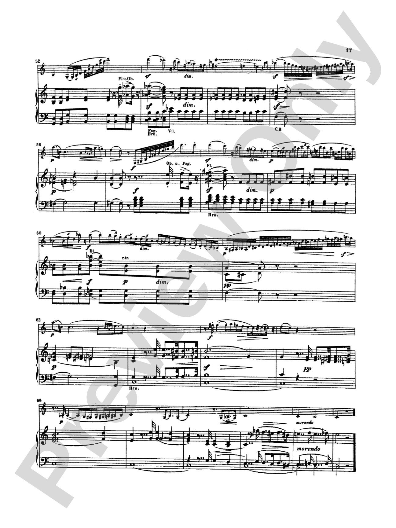 Spohr: Concerto No. 4 in E Minor: Clarinet Part(s)