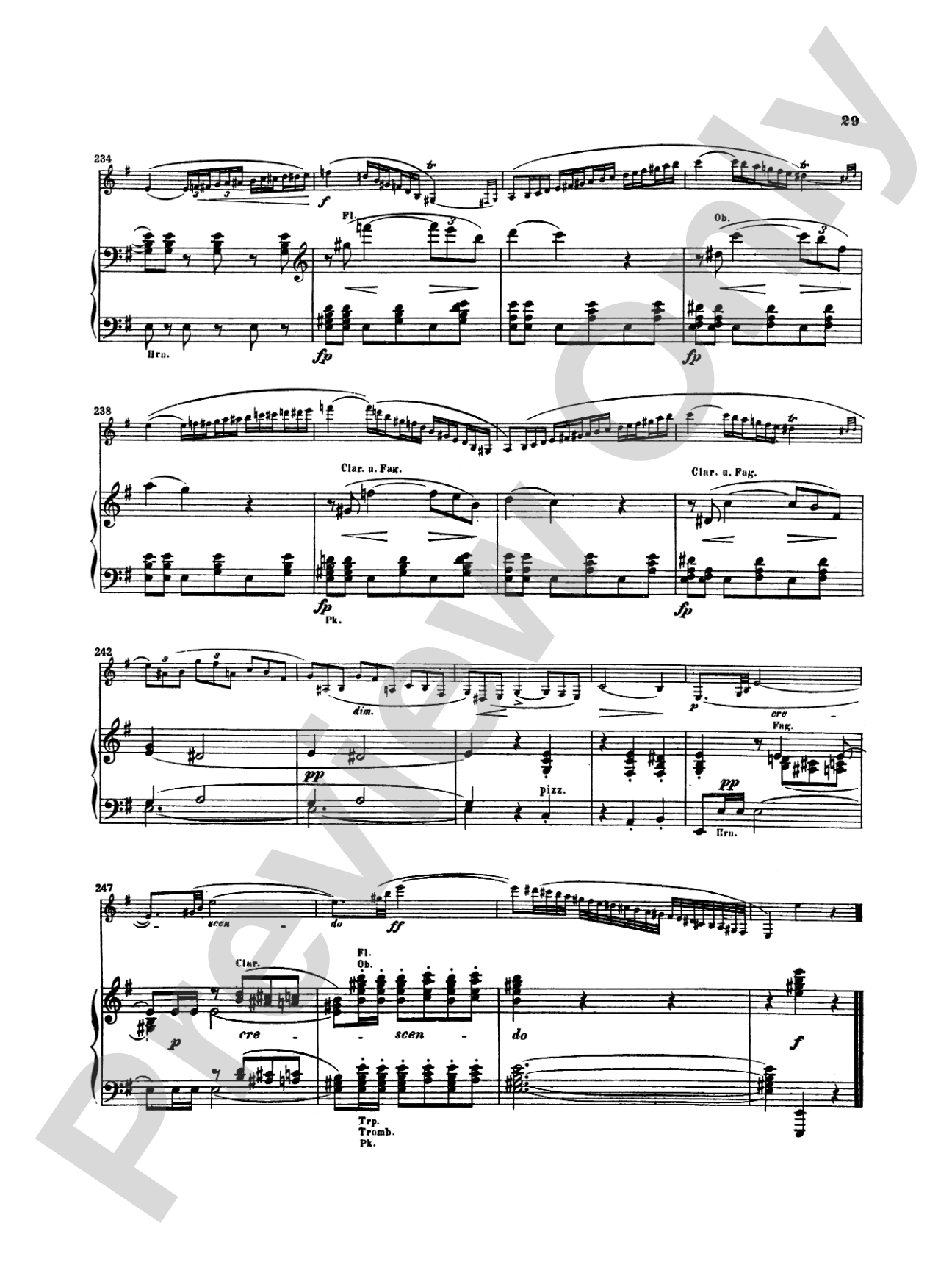 Spohr: Concerto No. 4 in E Minor: Clarinet Part(s)