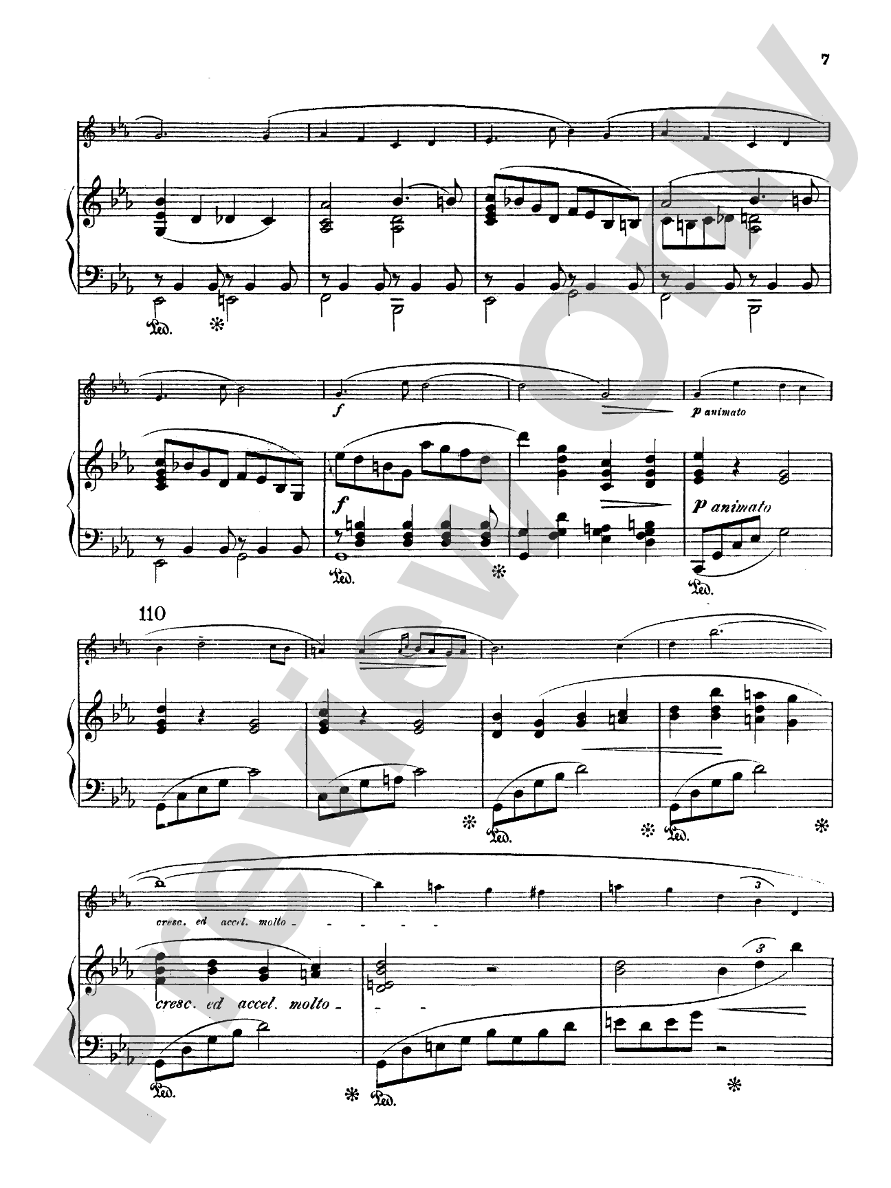 German: Song Without Words: Clarinet Part(s)