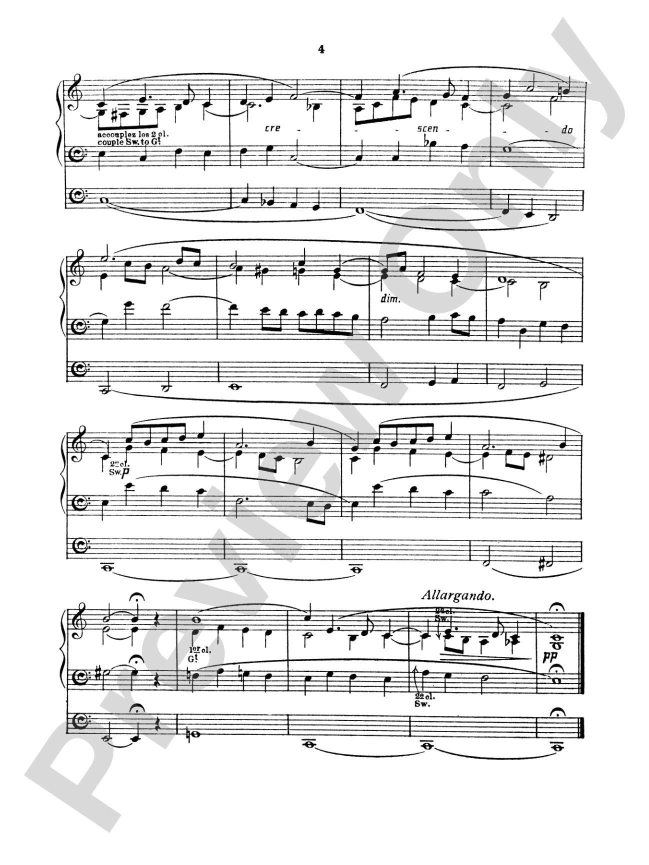 Dubois: Seven Pieces for the Organ: Organ Book