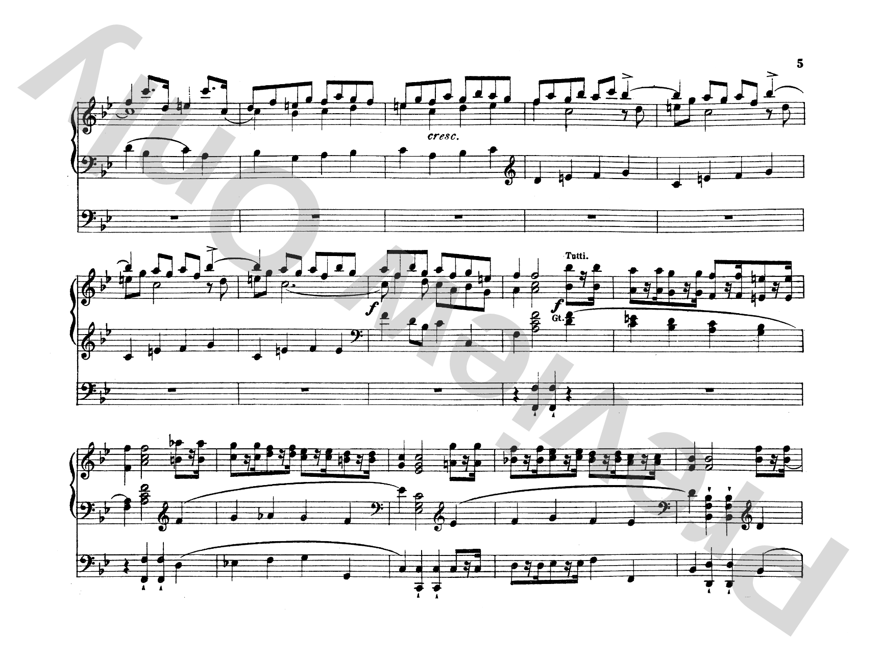 Handel: Extracts from Instrumental Music (Arr. Best), Volume I: Organ Comb Bound Book