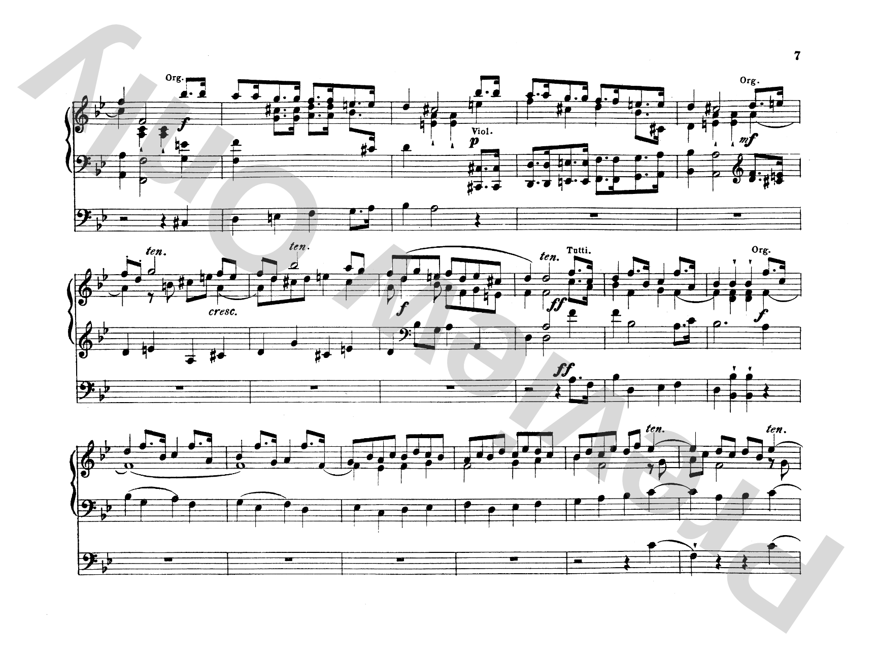 Handel: Extracts from Instrumental Music (Arr. Best), Volume I: Organ Comb Bound Book