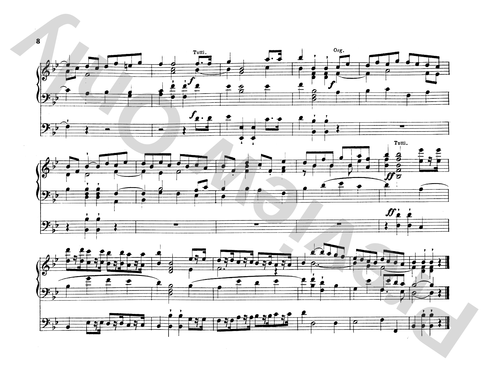 Handel: Extracts from Instrumental Music (Arr. Best), Volume I: Organ Comb Bound Book