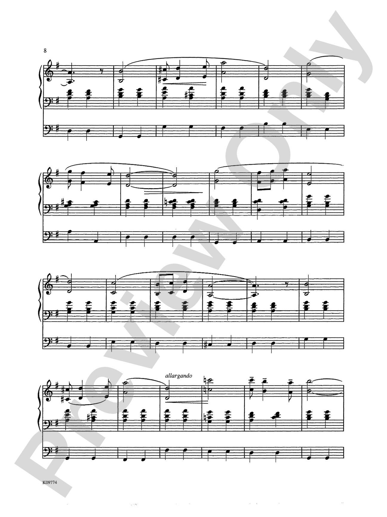Elgar: Pomp and Circumstance No. 1 in D, Op. 39 (Arr. Edwin Henry Lemare): Organ Sheet