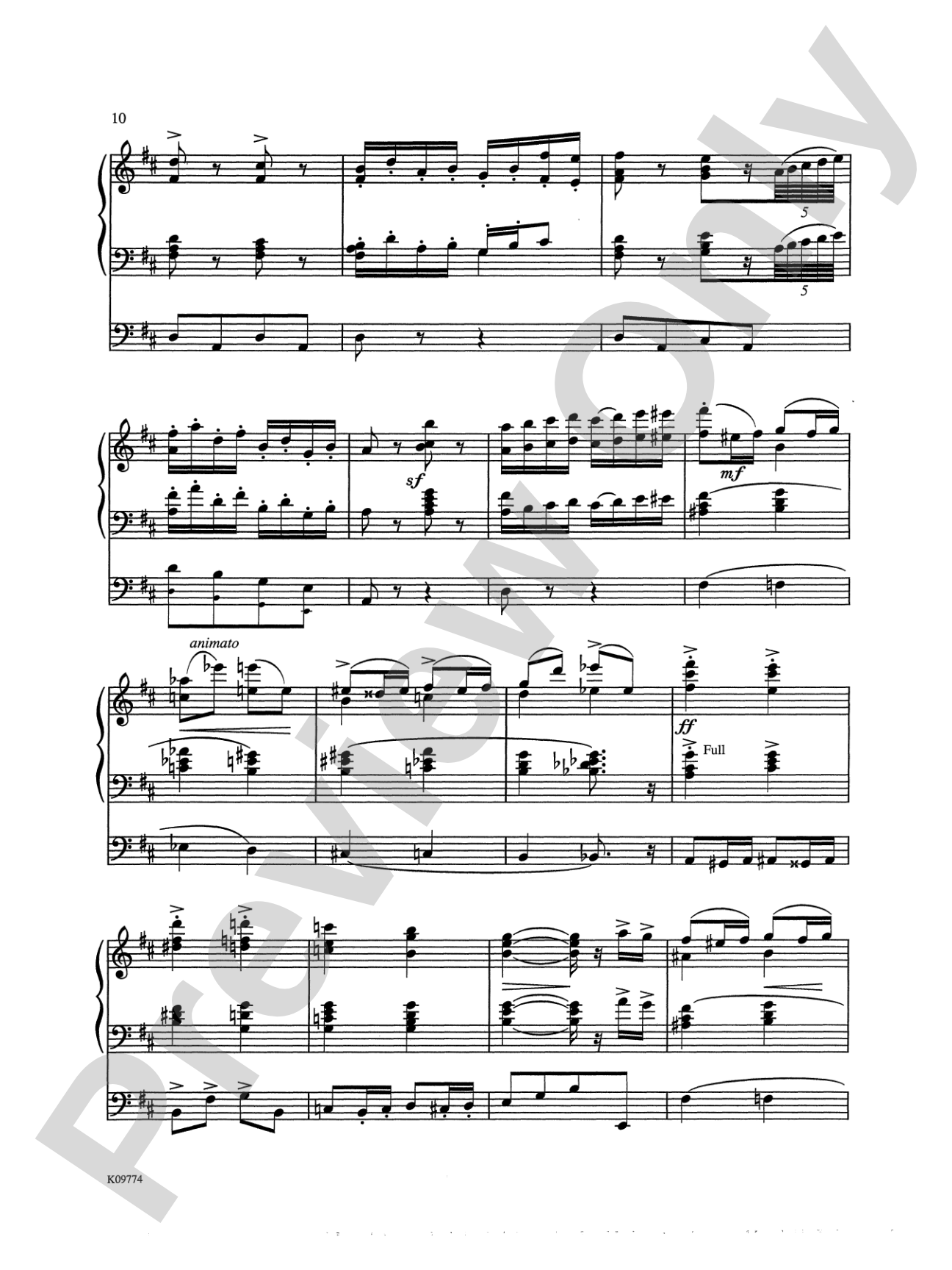 Elgar: Pomp and Circumstance No. 1 in D, Op. 39 (Arr. Edwin Henry Lemare): Organ Sheet