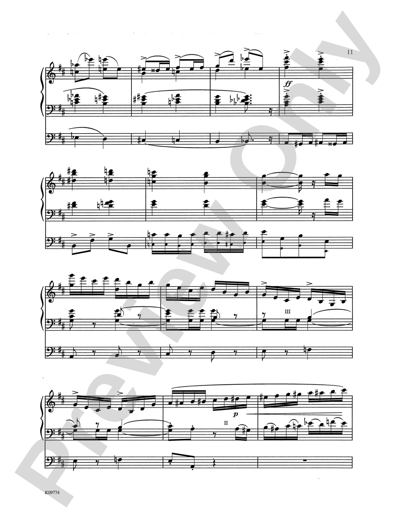 Elgar: Pomp and Circumstance No. 1 in D, Op. 39 (Arr. Edwin Henry Lemare): Organ Sheet