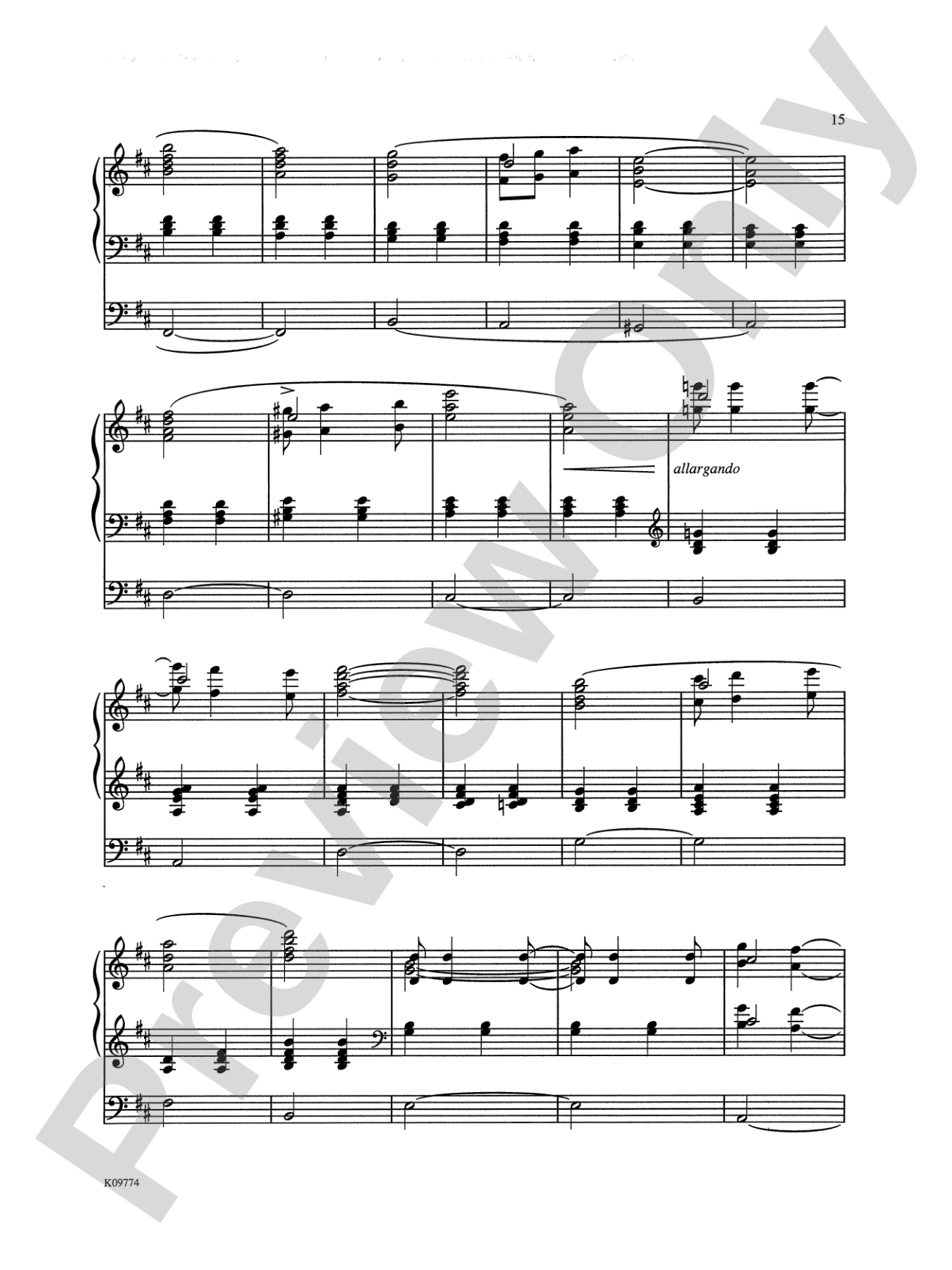 Elgar: Pomp and Circumstance No. 1 in D, Op. 39 (Arr. Edwin Henry Lemare): Organ Sheet