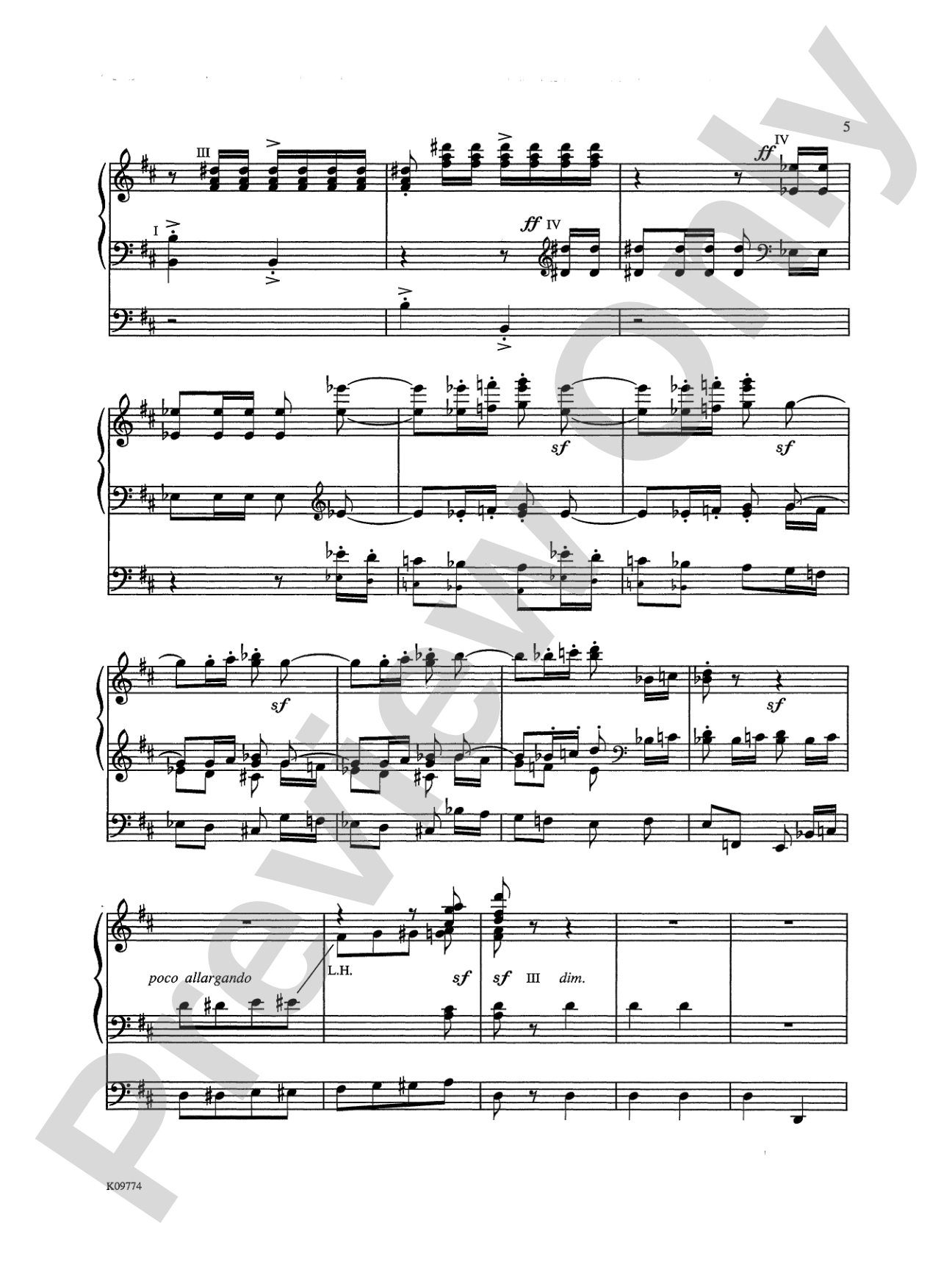 Elgar: Pomp and Circumstance No. 1 in D, Op. 39 (Arr. Edwin Henry Lemare): Organ Sheet