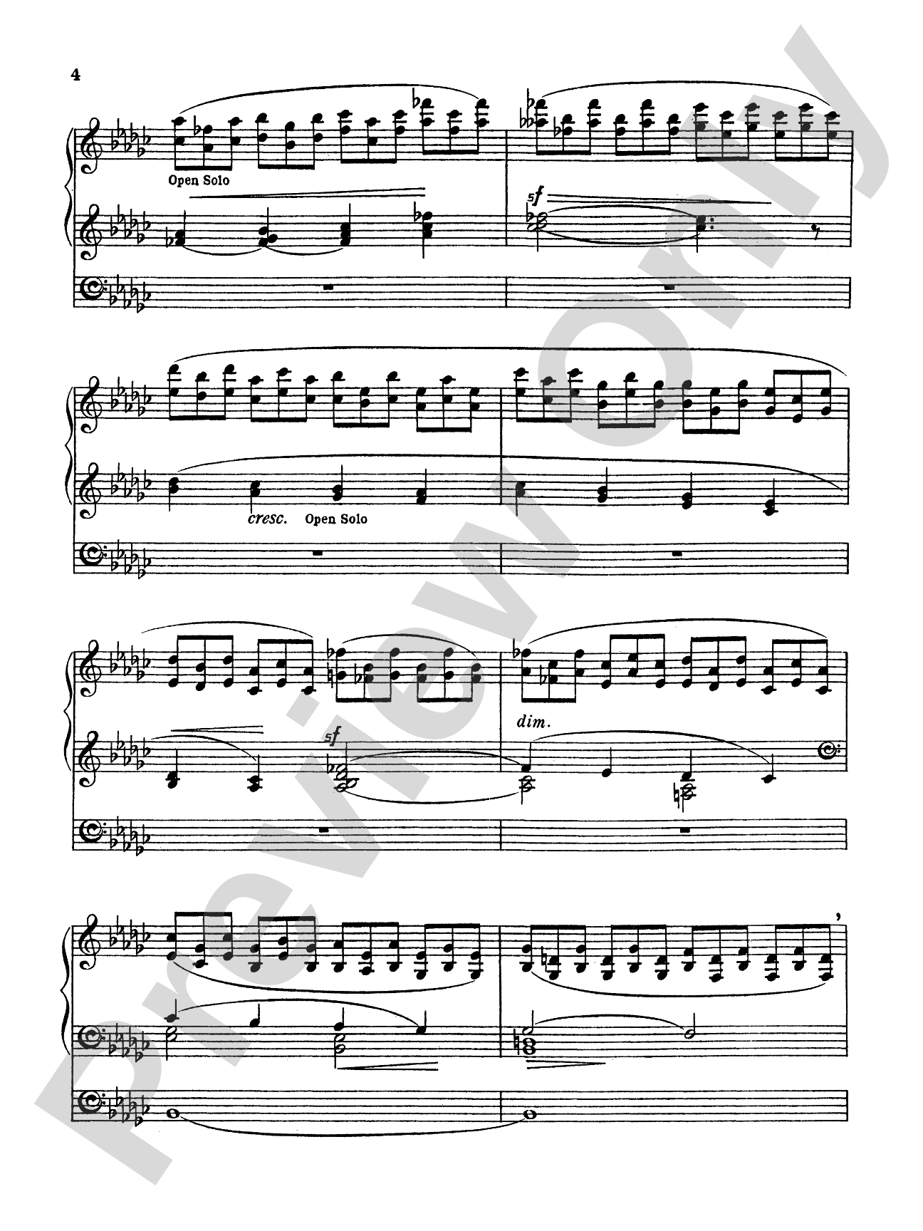 Ireland: Elegiac Romance: Organ Sheet