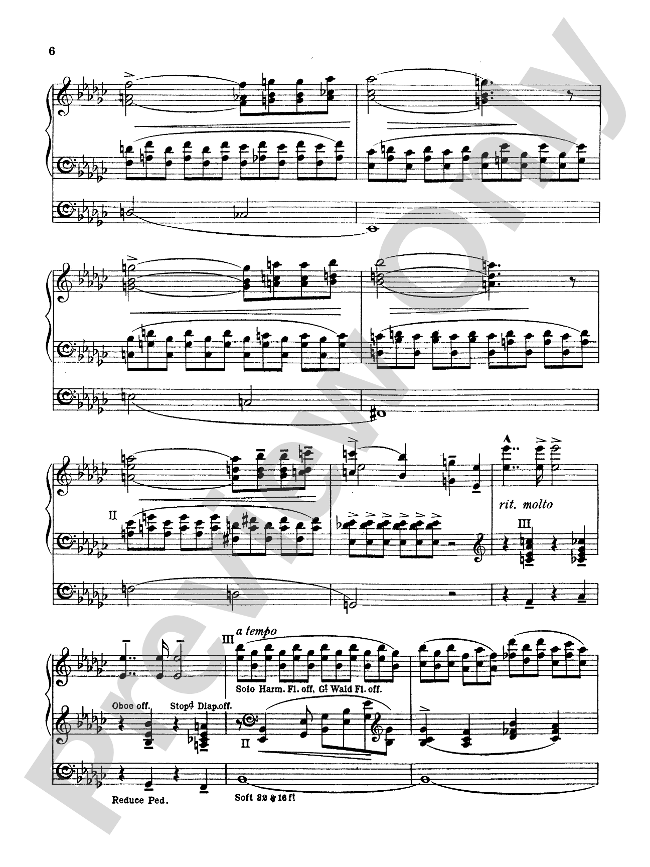Ireland: Elegiac Romance: Organ Sheet