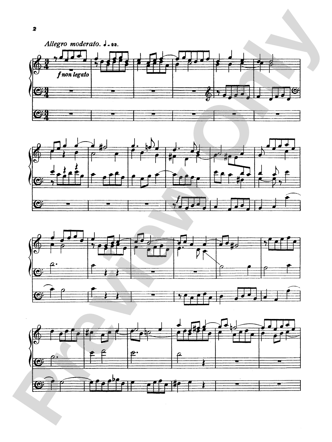 Boyce: Two Voluntaries (Ed. West): Organ Sheet