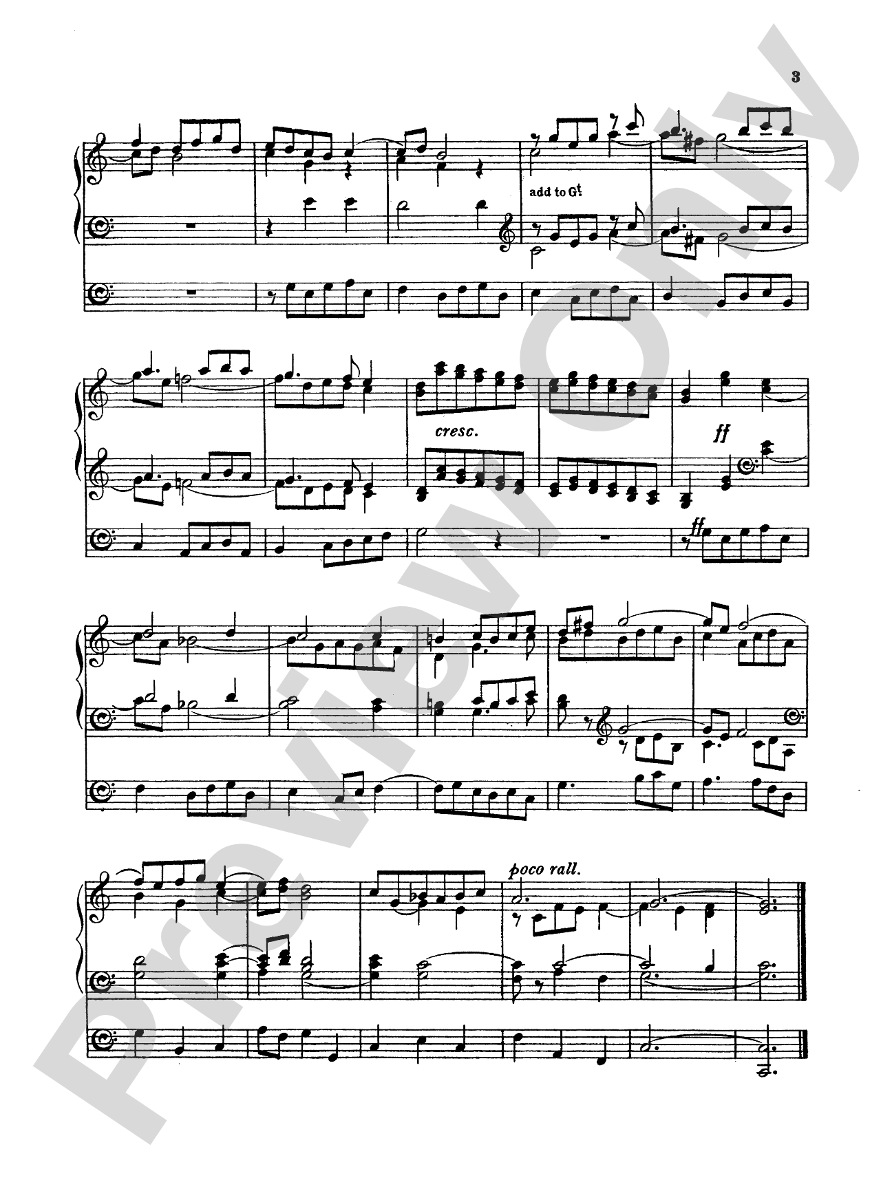 Boyce: Two Voluntaries (Ed. West): Organ Sheet
