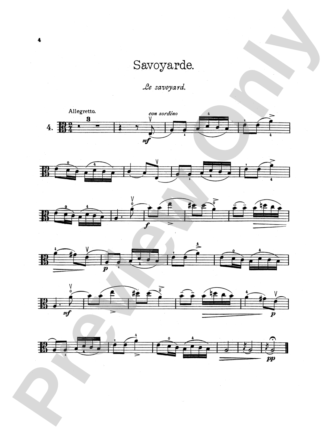 Reinecke: Ten Little Pieces (Petits Morceaux), Op. 122A: Viola Book