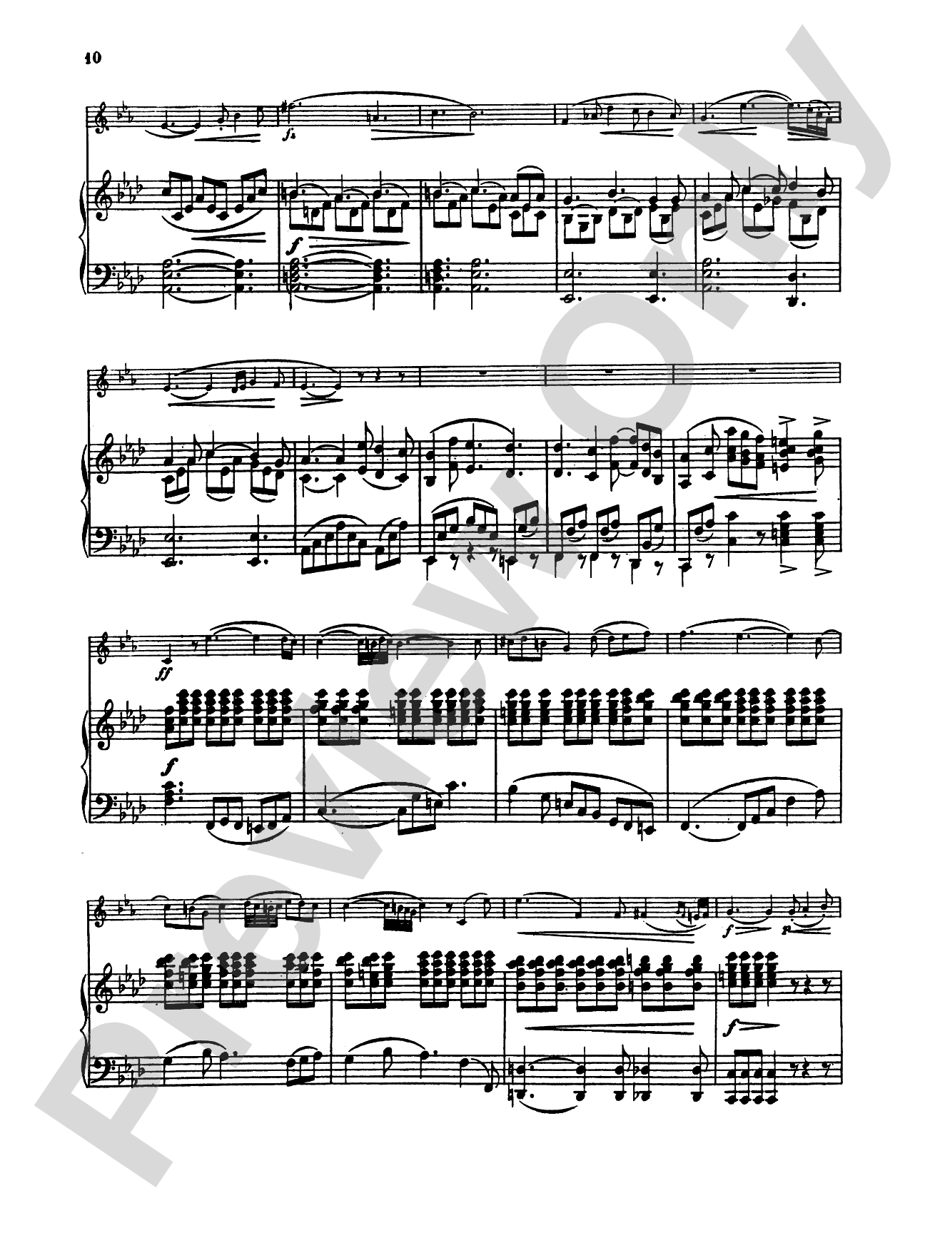 Strauss: Concerto in C Minor, Op. 8: French Horn Part(s)