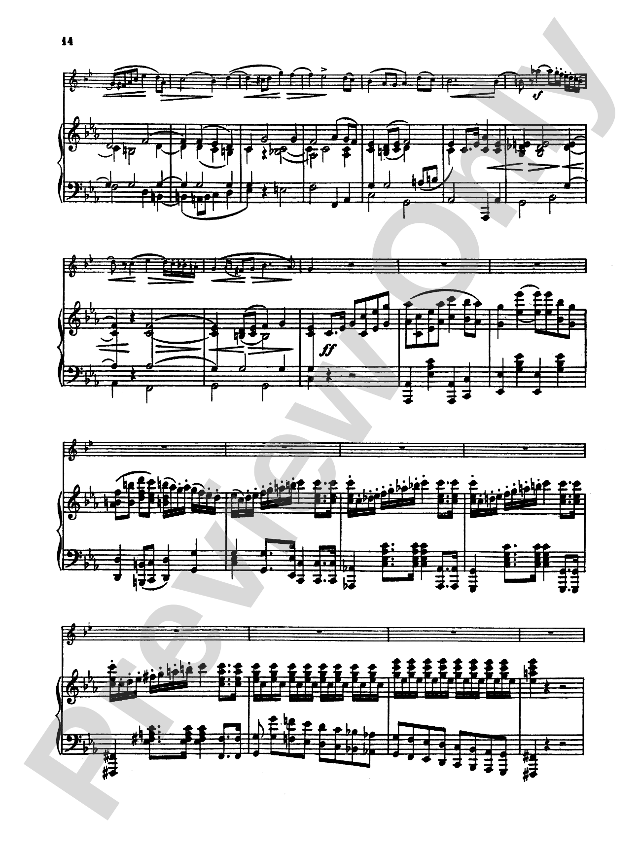 Strauss: Concerto in C Minor, Op. 8: French Horn Part(s)