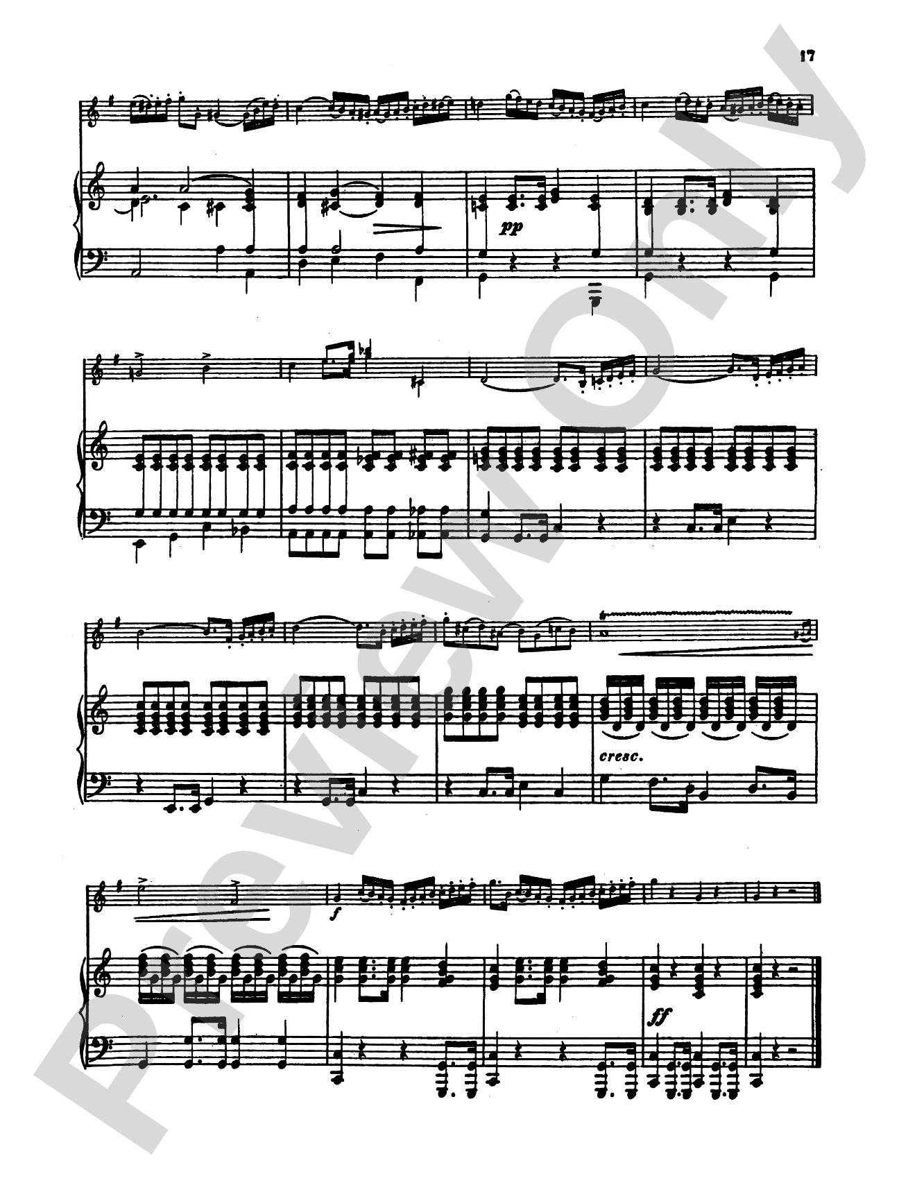 Strauss: Concerto in C Minor, Op. 8: French Horn Part(s)