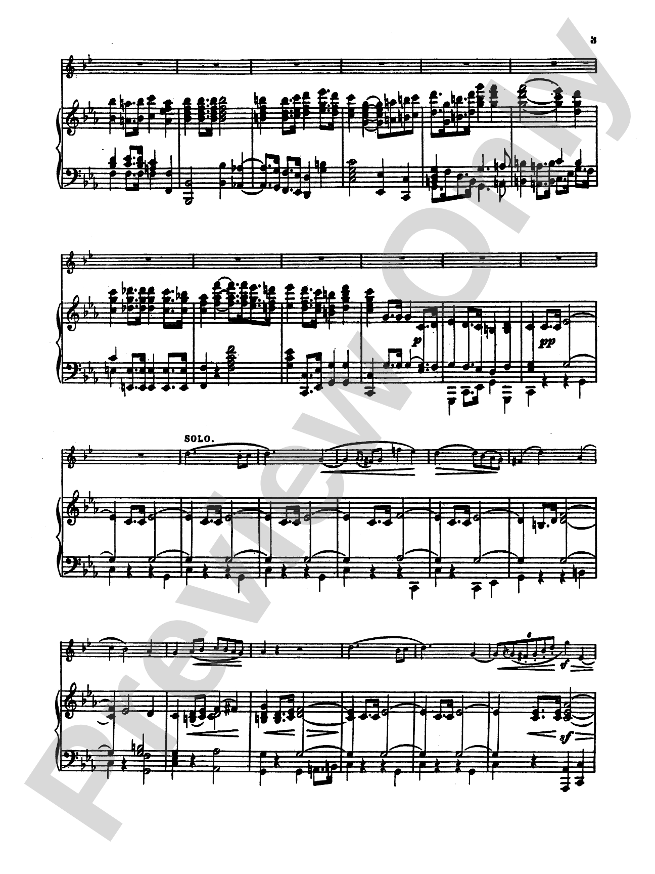 Strauss: Concerto in C Minor, Op. 8: French Horn Part(s)