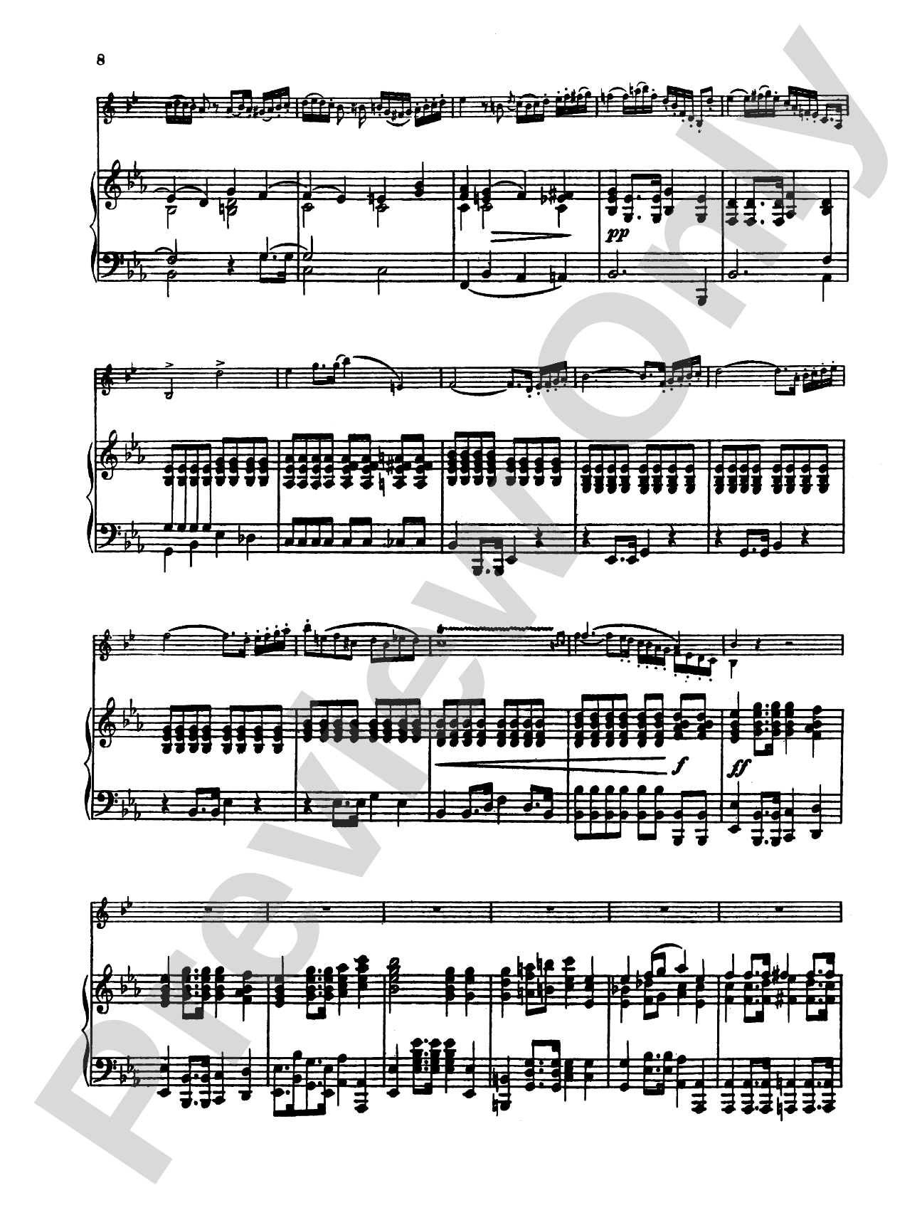 Strauss: Concerto in C Minor, Op. 8: French Horn Part(s)